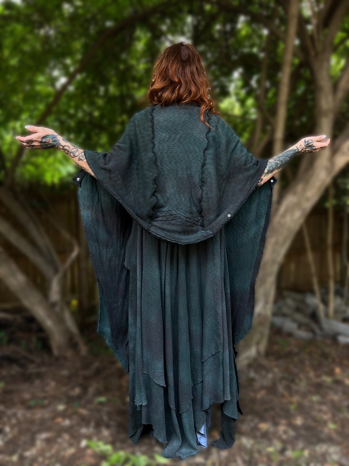 Traveler’s Cloak Woods Witch OOAK