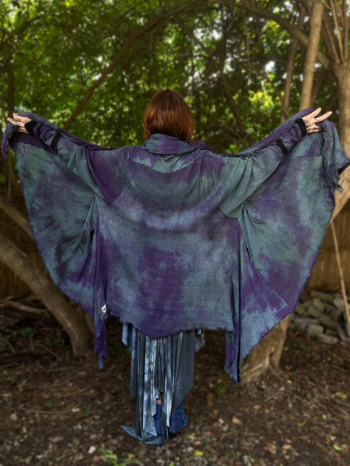 Your Favorite NPC Cloak  Nebulous OOAK
