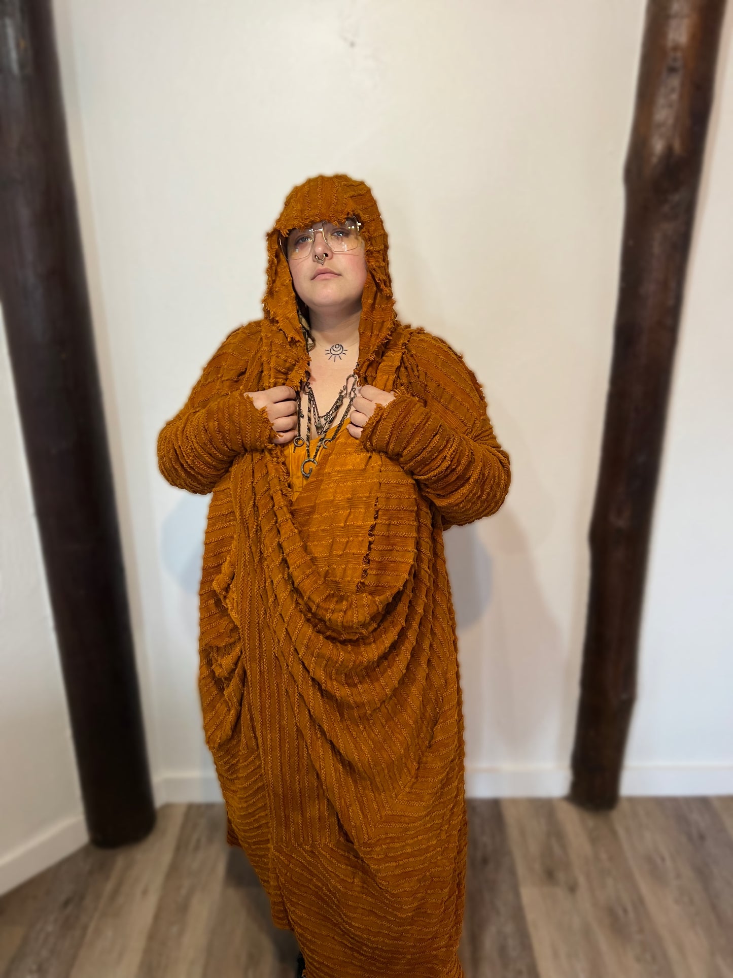 Your Favorite NPC Cloak Helianthus colorway OOAK