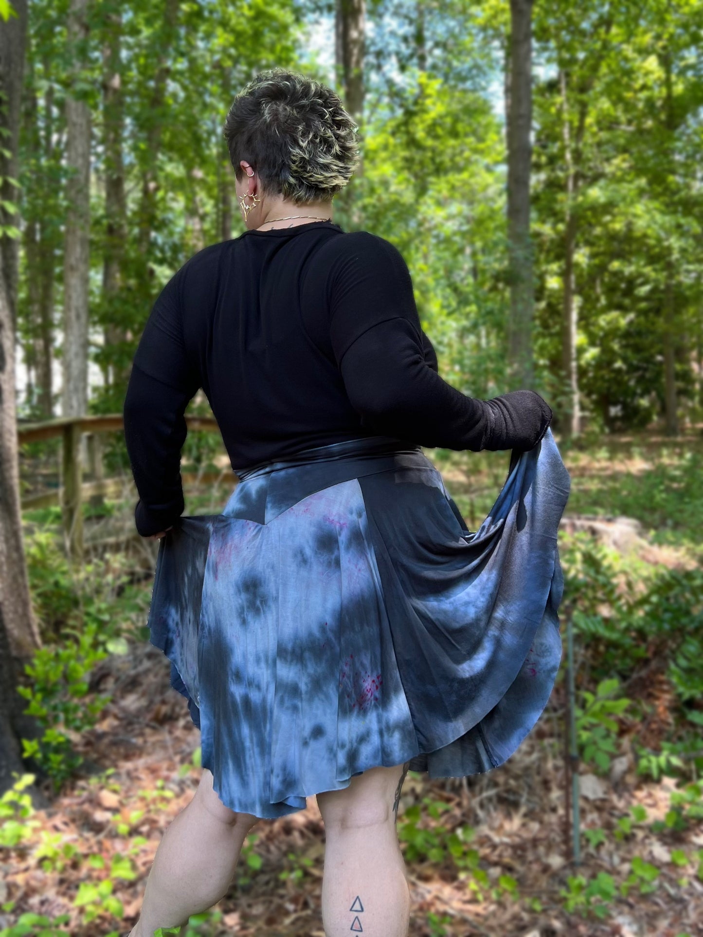 Danse Macabre Mini Skirt Salamander Colorway