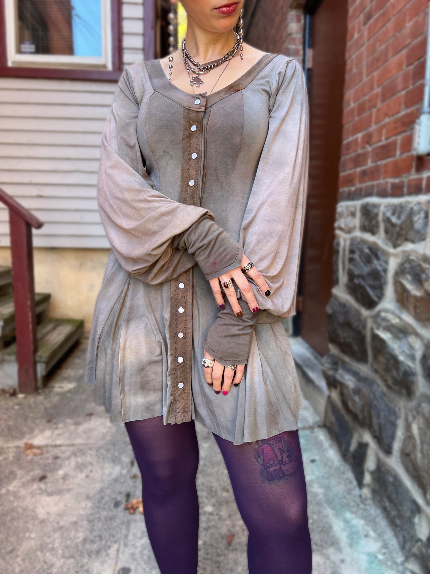 Dorian Dress Broadsword colorway