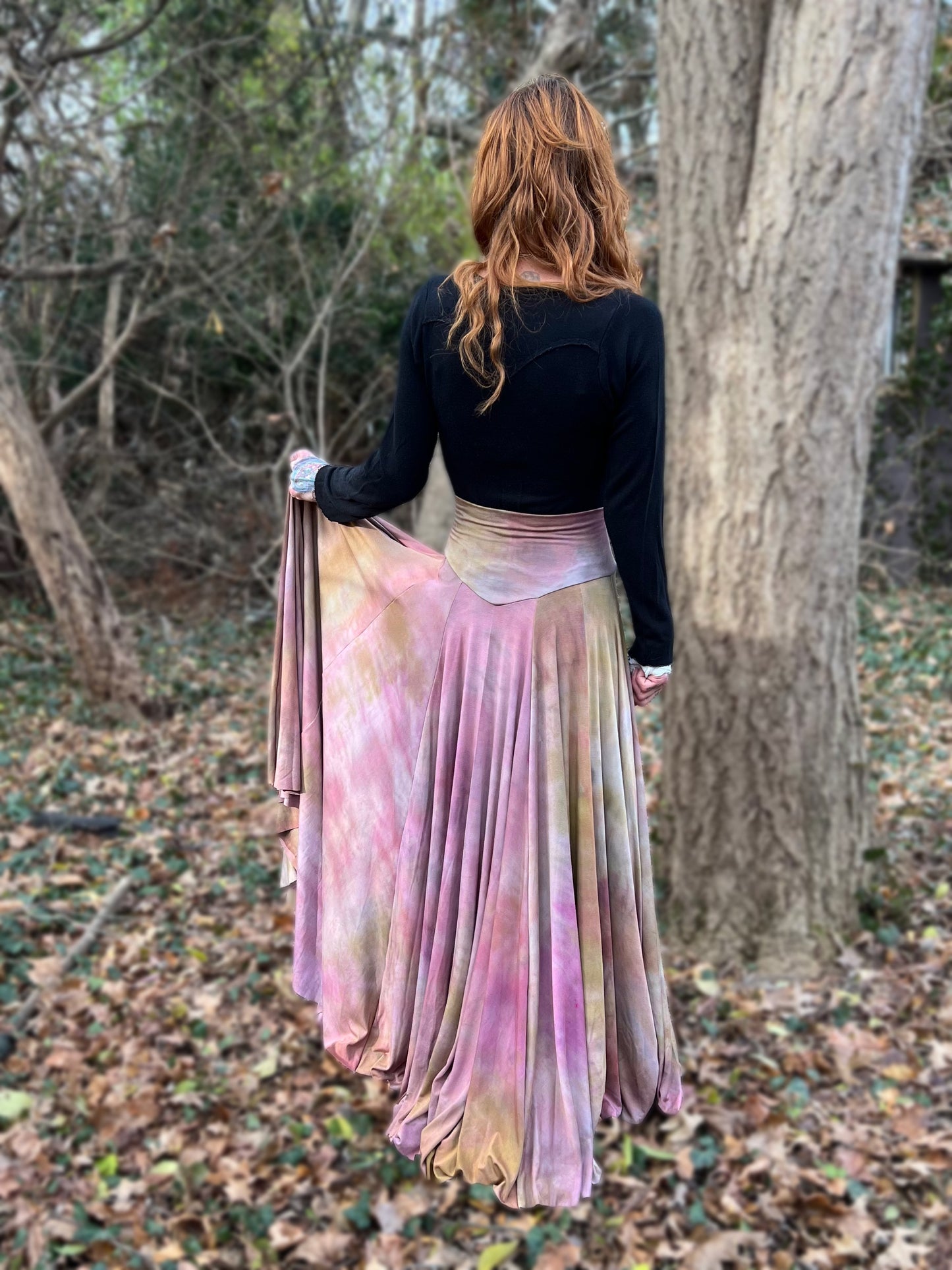 Danse Macabre Skirt Pearl Snap Edition