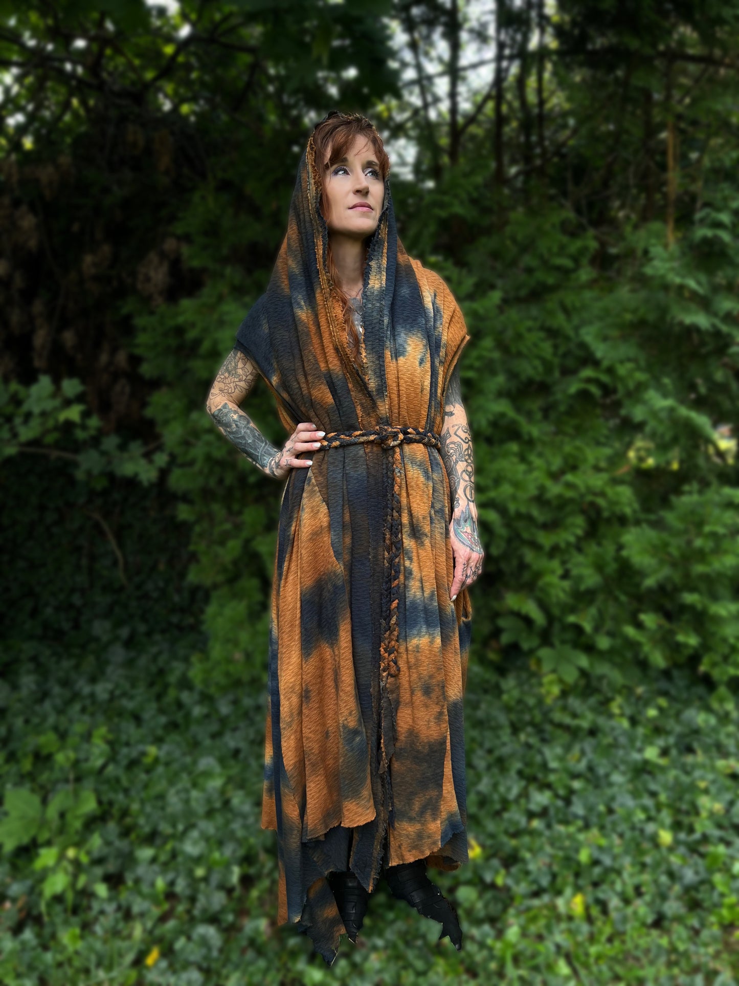 Your Favorite NPC Cloak Full Length Monarch OOAK