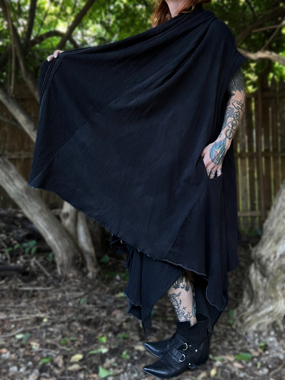 Your Favorite NPC Cloak Cropped Pitch