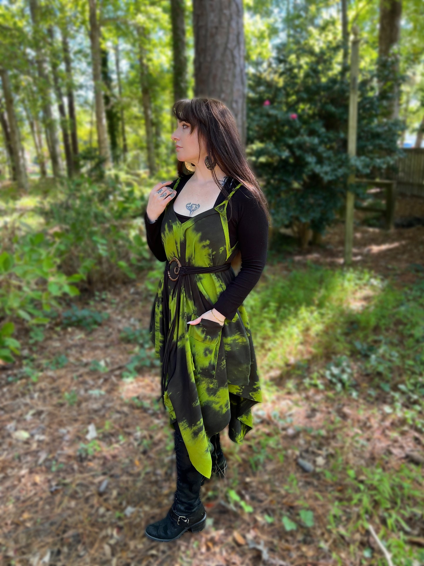 Adventuring Dress Be My Druidess colorway