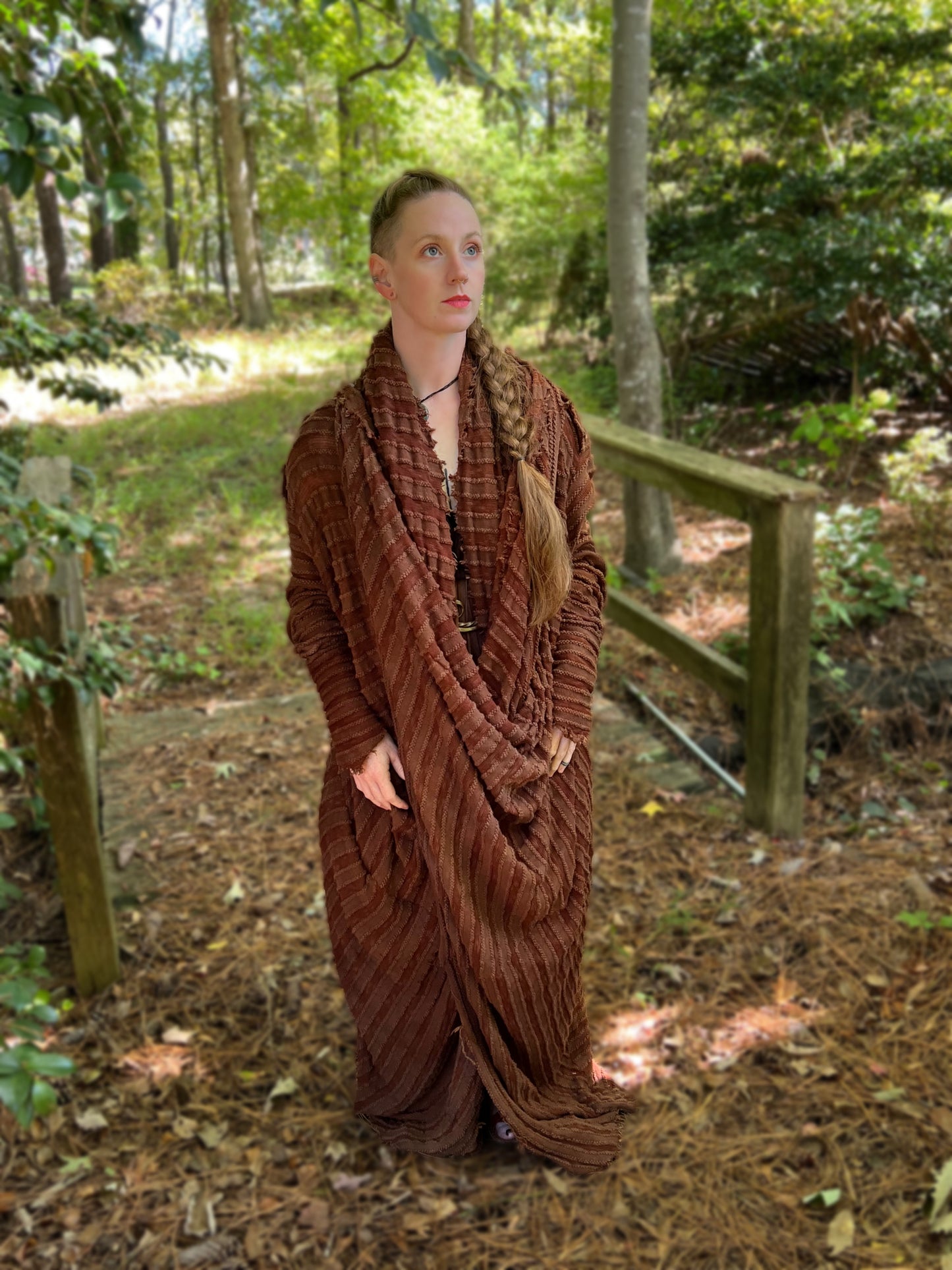 Your Favorite NPC Cloak Oaken colorway OOAK