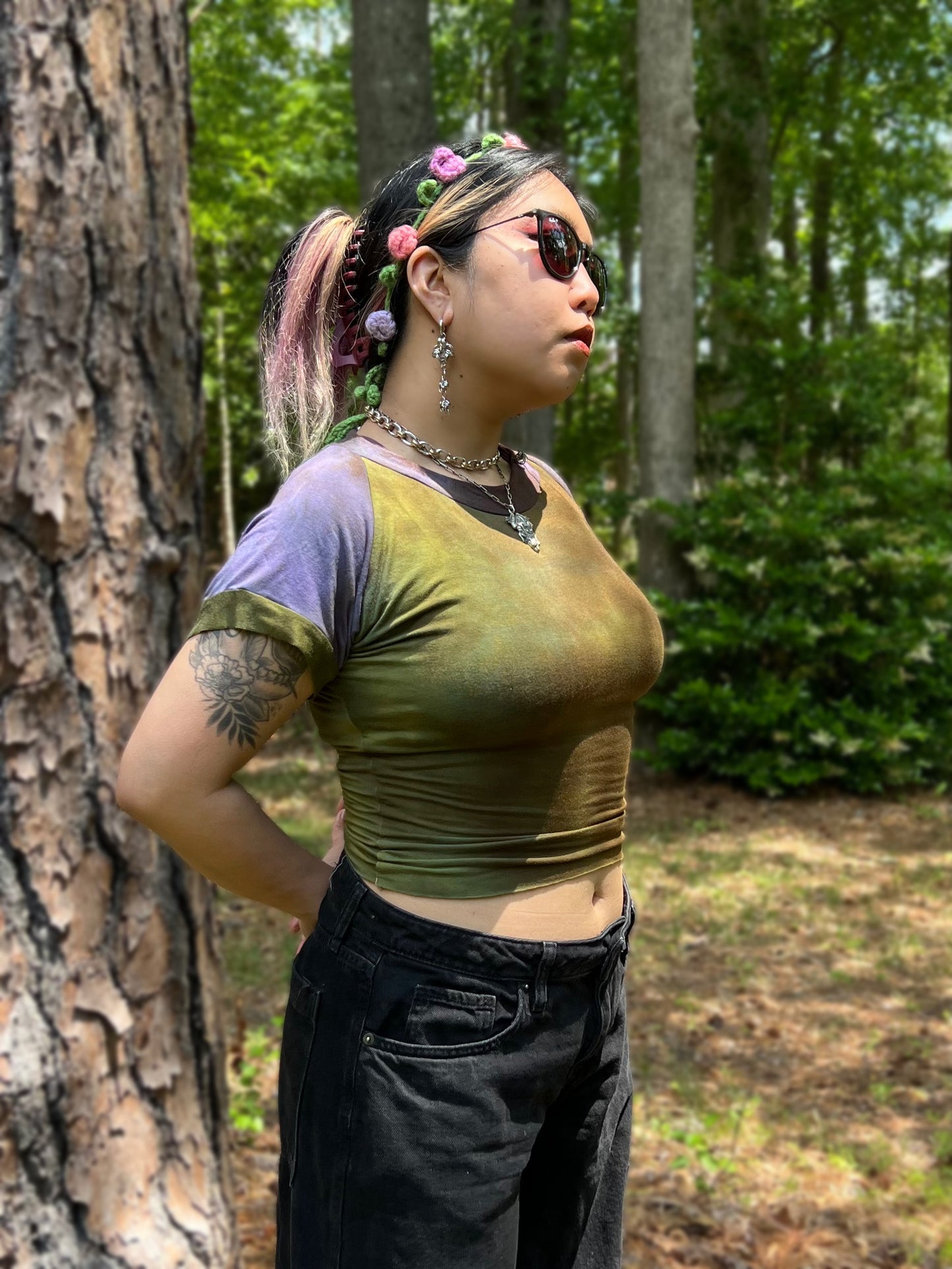 Pisgah Tee prototype Goblin OOAK