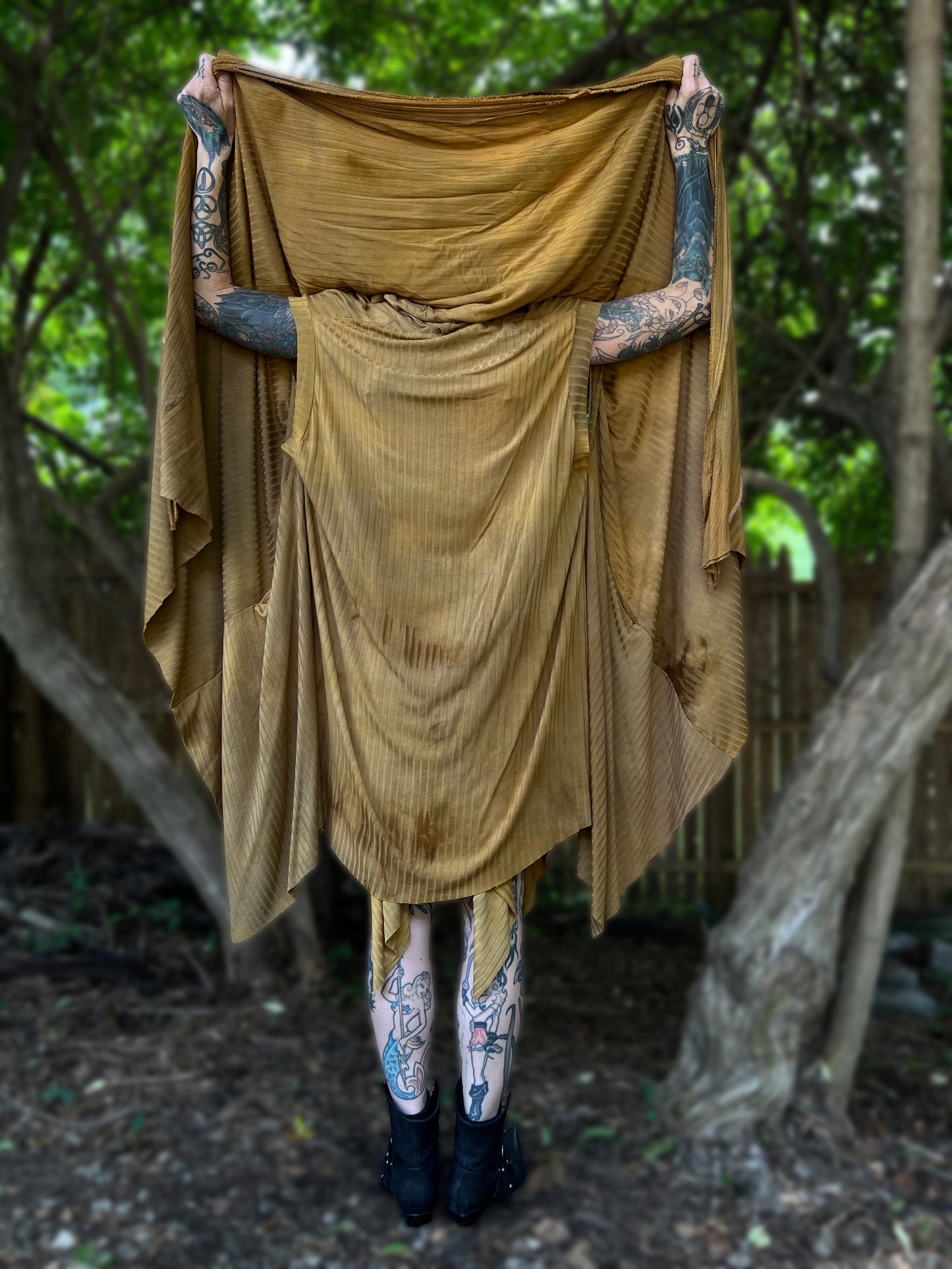 Your Favorite NPC Cloak Cropped September Sun OOAK