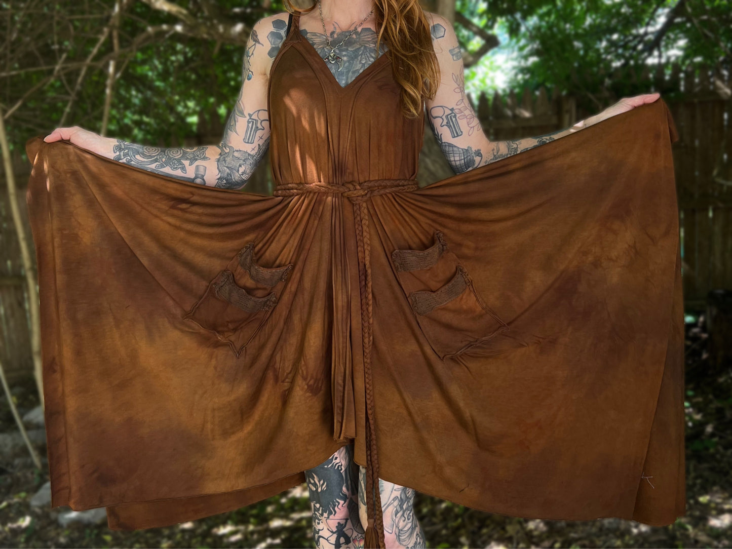 Adventuring Dress Tencel OOAK