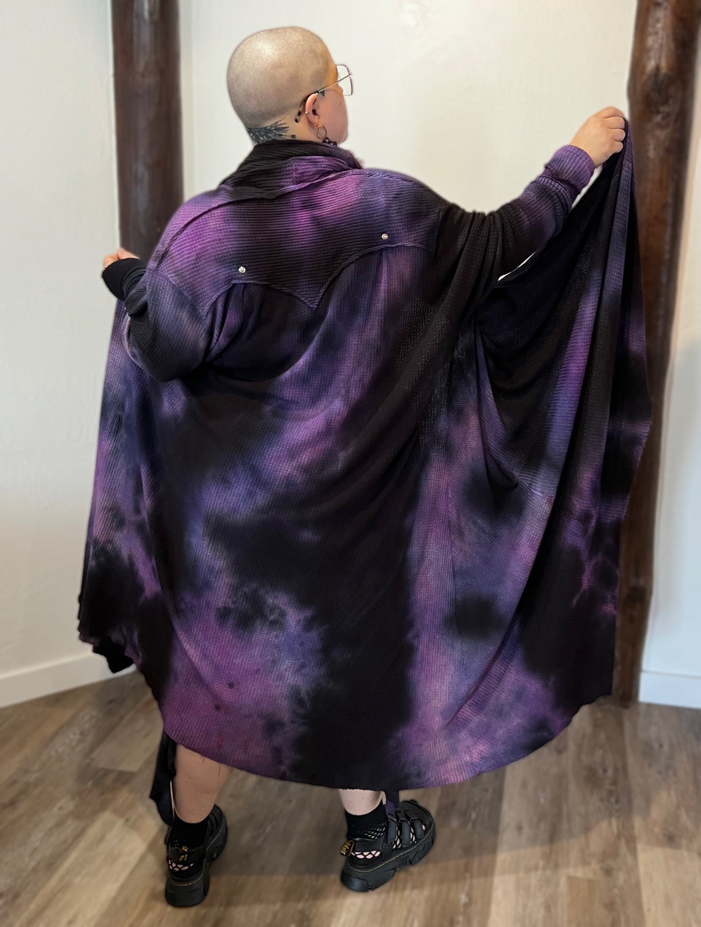 Your Favorite NPC Cloak Witches Brew colorway OOAK