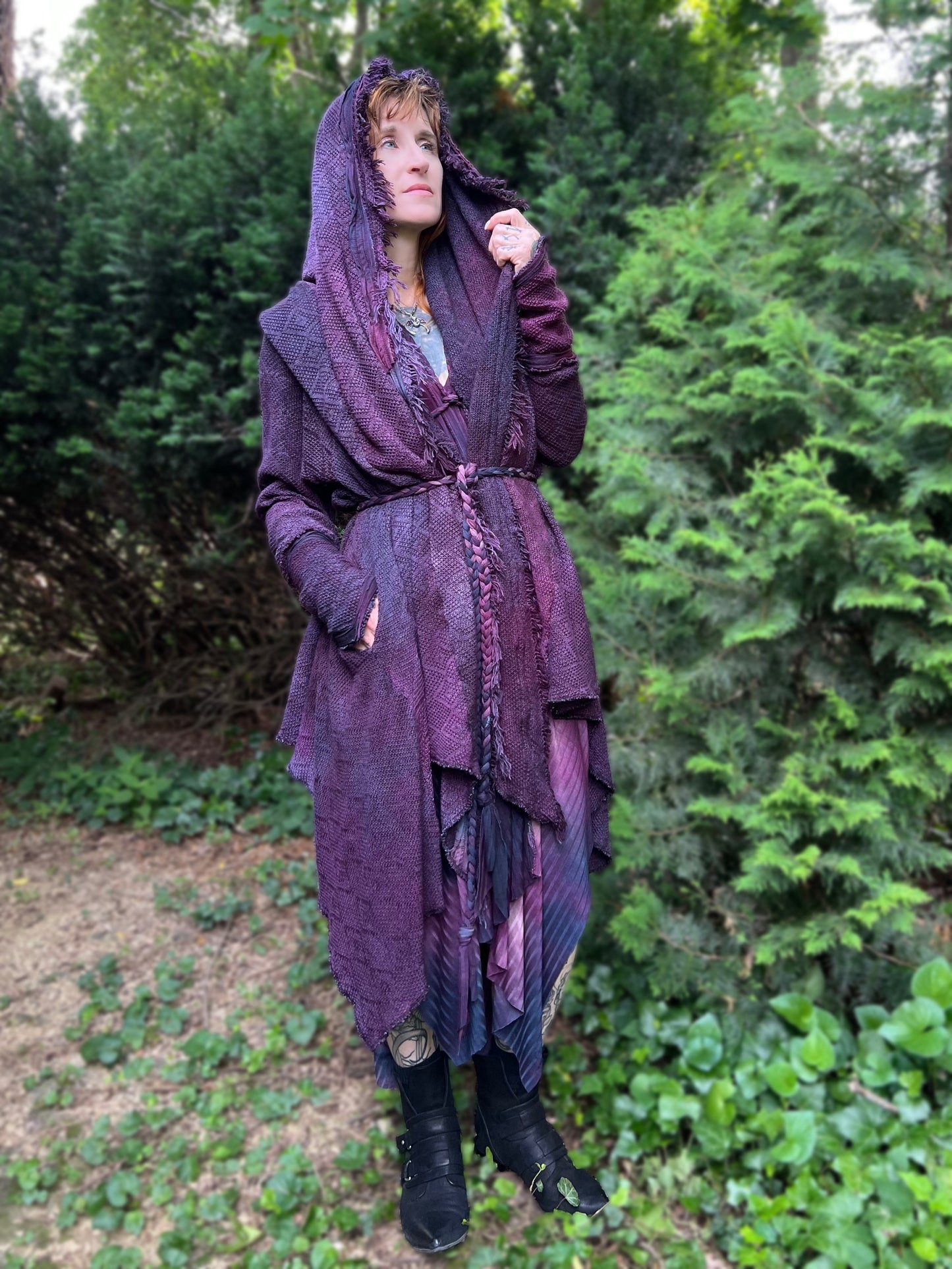 Your Favorite NPC Cloak Rubus colorway OOAK