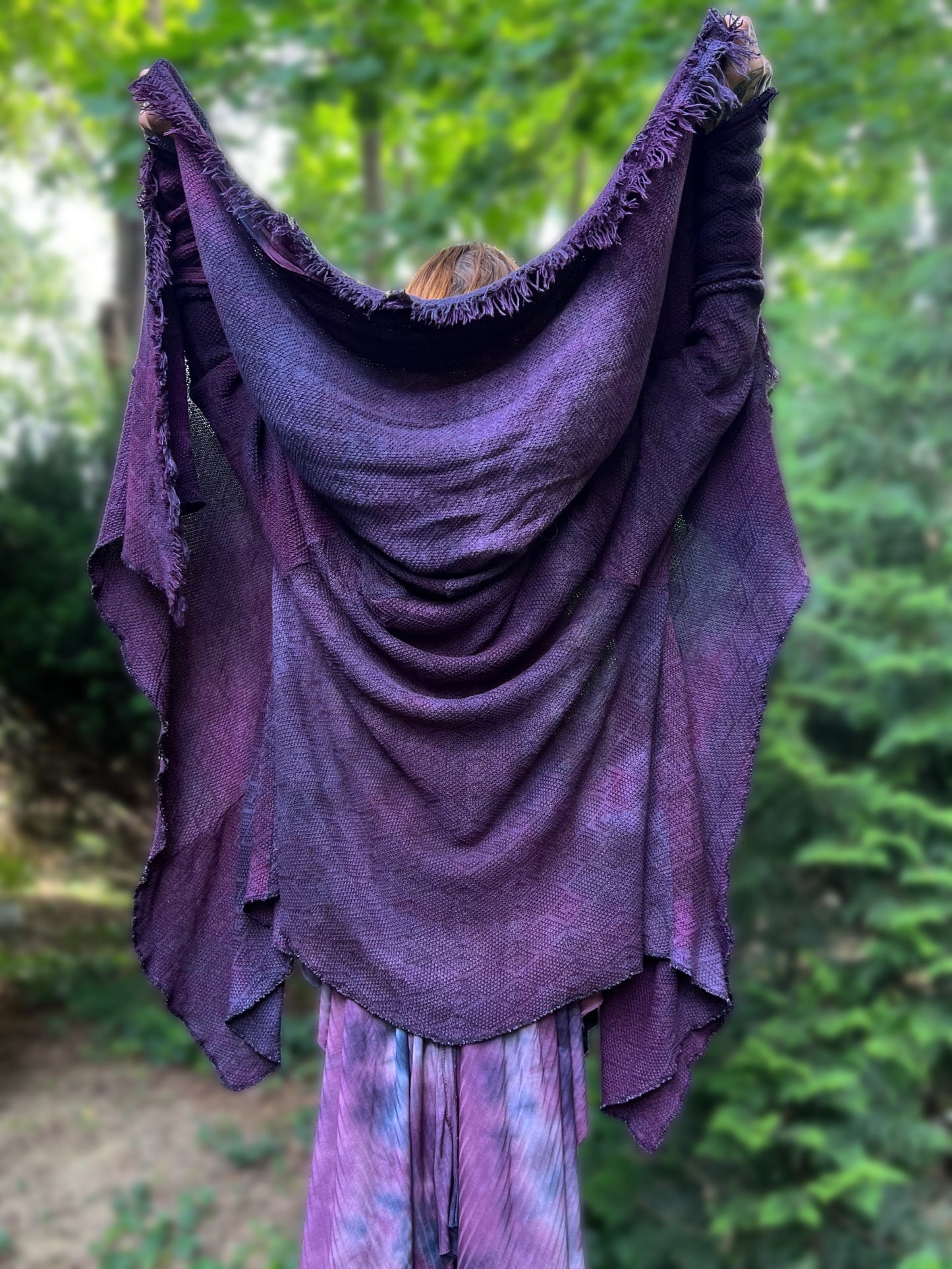 Your Favorite NPC Cloak Rubus colorway OOAK