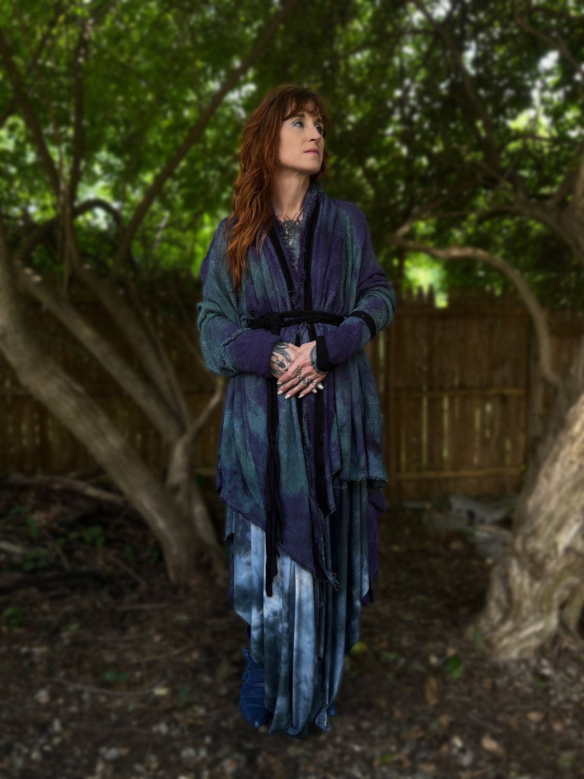 Your Favorite NPC Cloak  Nebulous OOAK