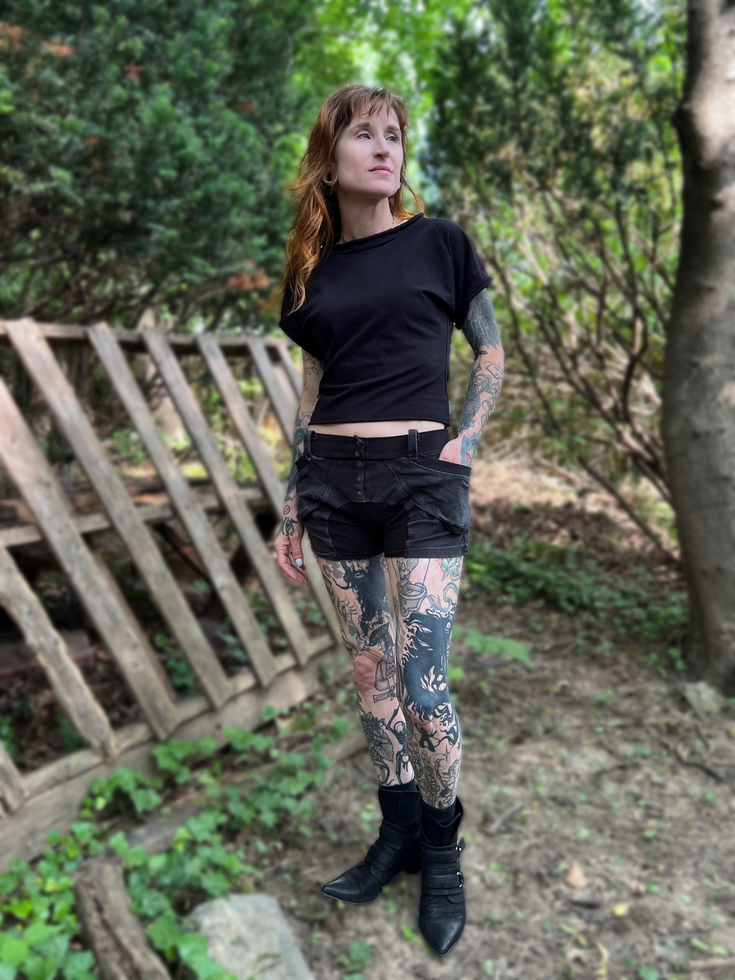 Pisgah Tee Jet Black