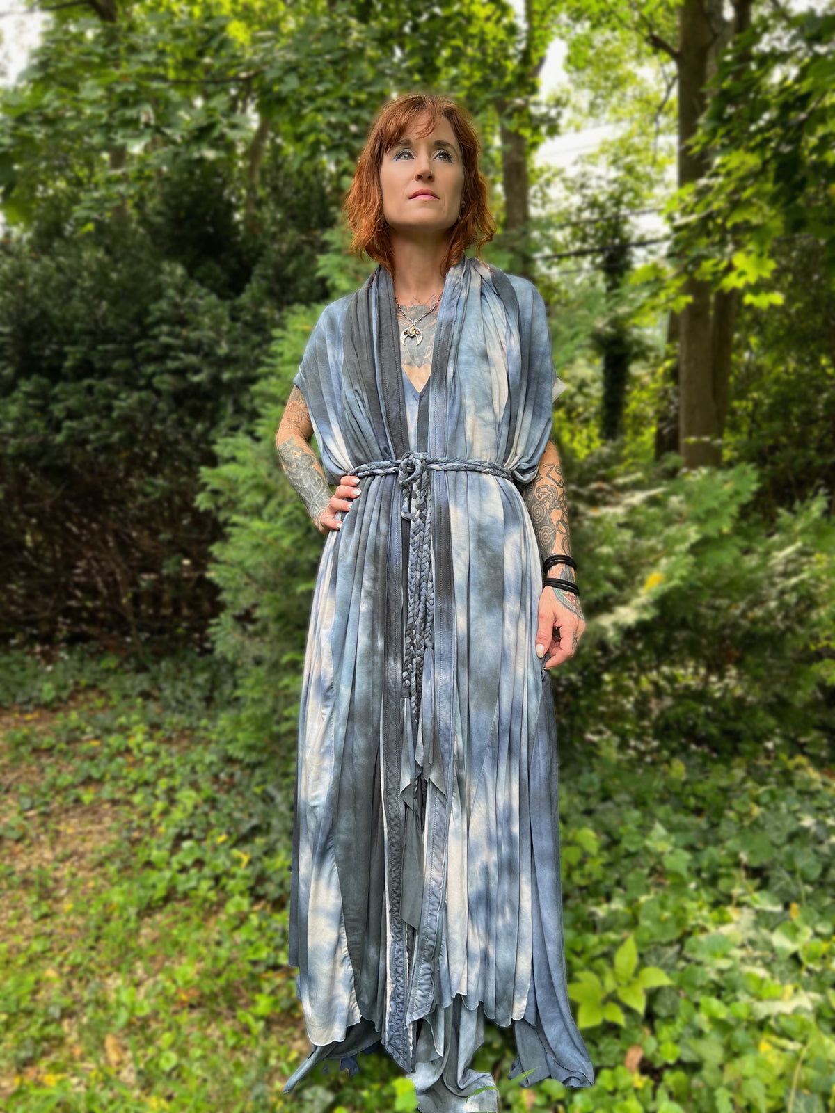 Your Favorite NPC Cloak Full Length Atlantic OOAK