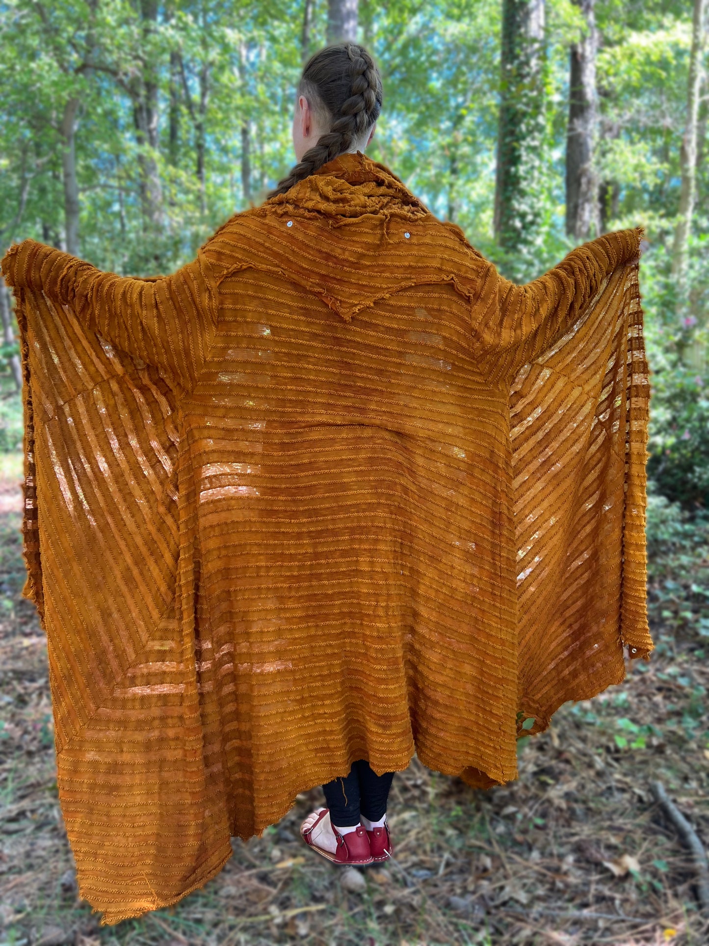 Your Favorite NPC Cloak Helianthus colorway OOAK