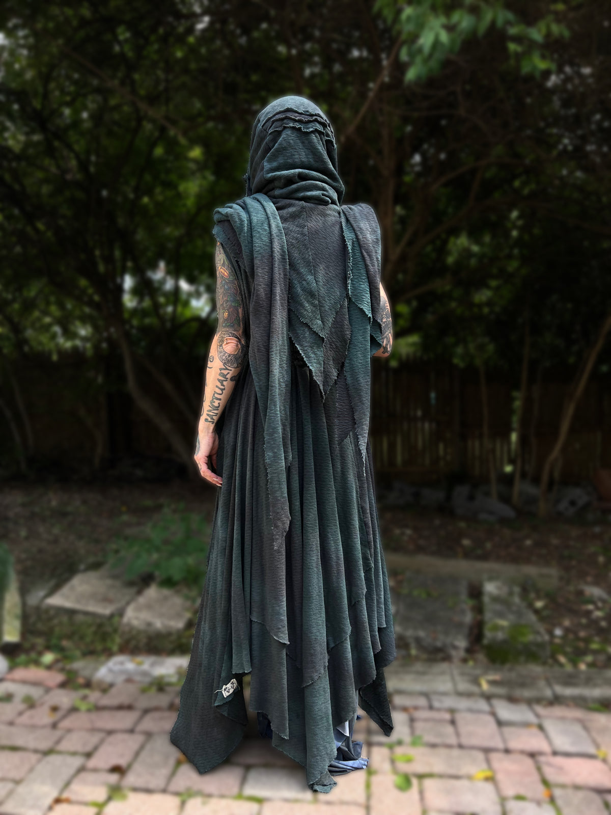 Traveler’s Cloak Woods Witch OOAK