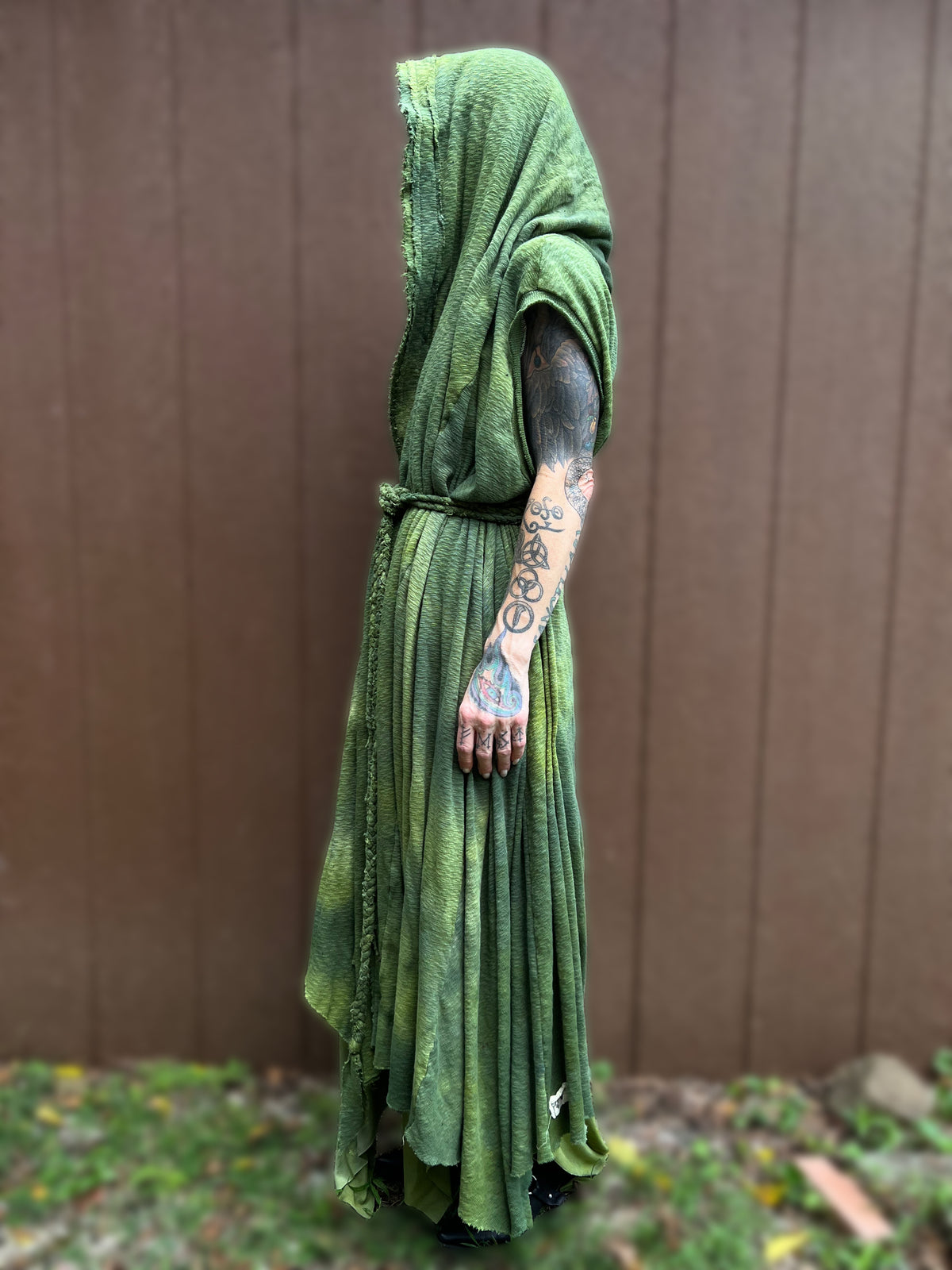 Your Favorite NPC Cloak Full Length Laurel OOAK