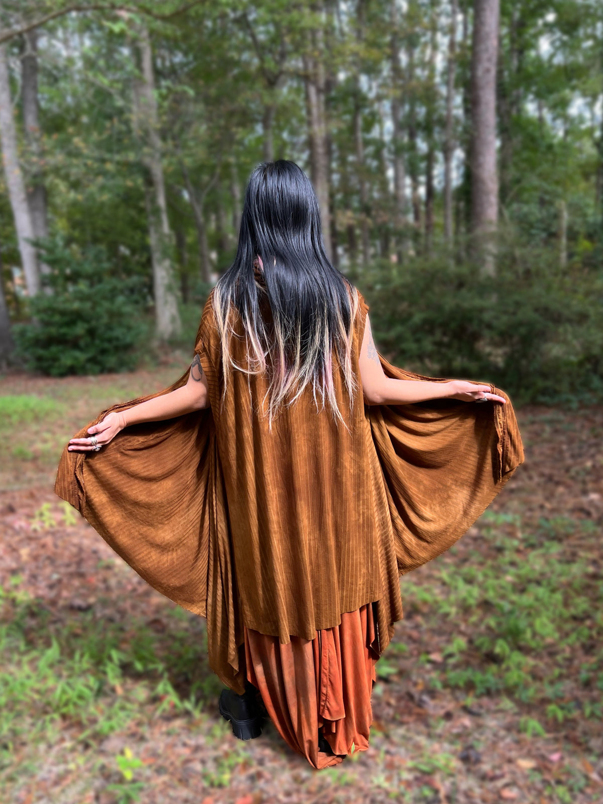 Your Favorite NPC Cloak Cropped Silt OOAK