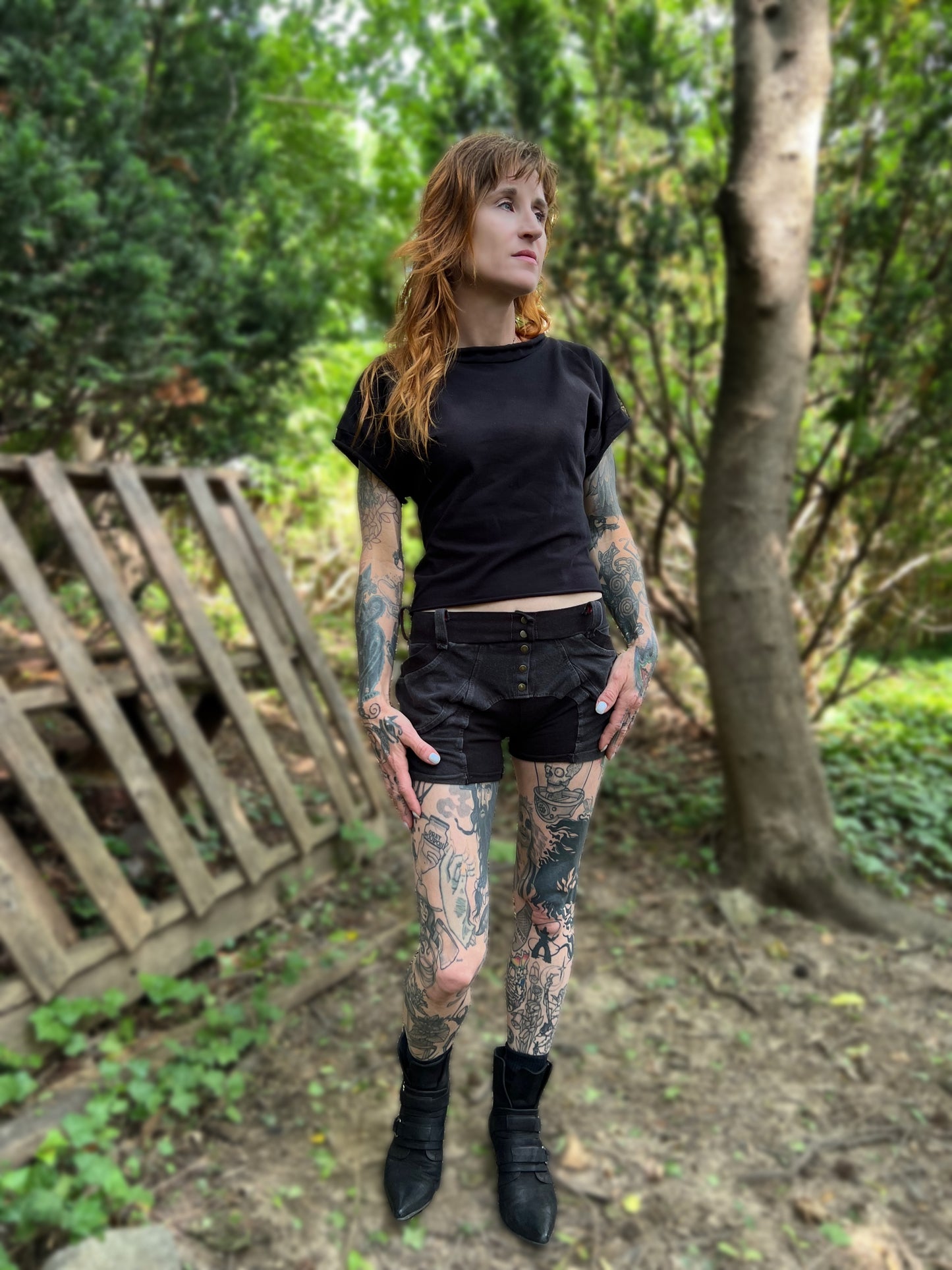 Pisgah Tee Jet Black