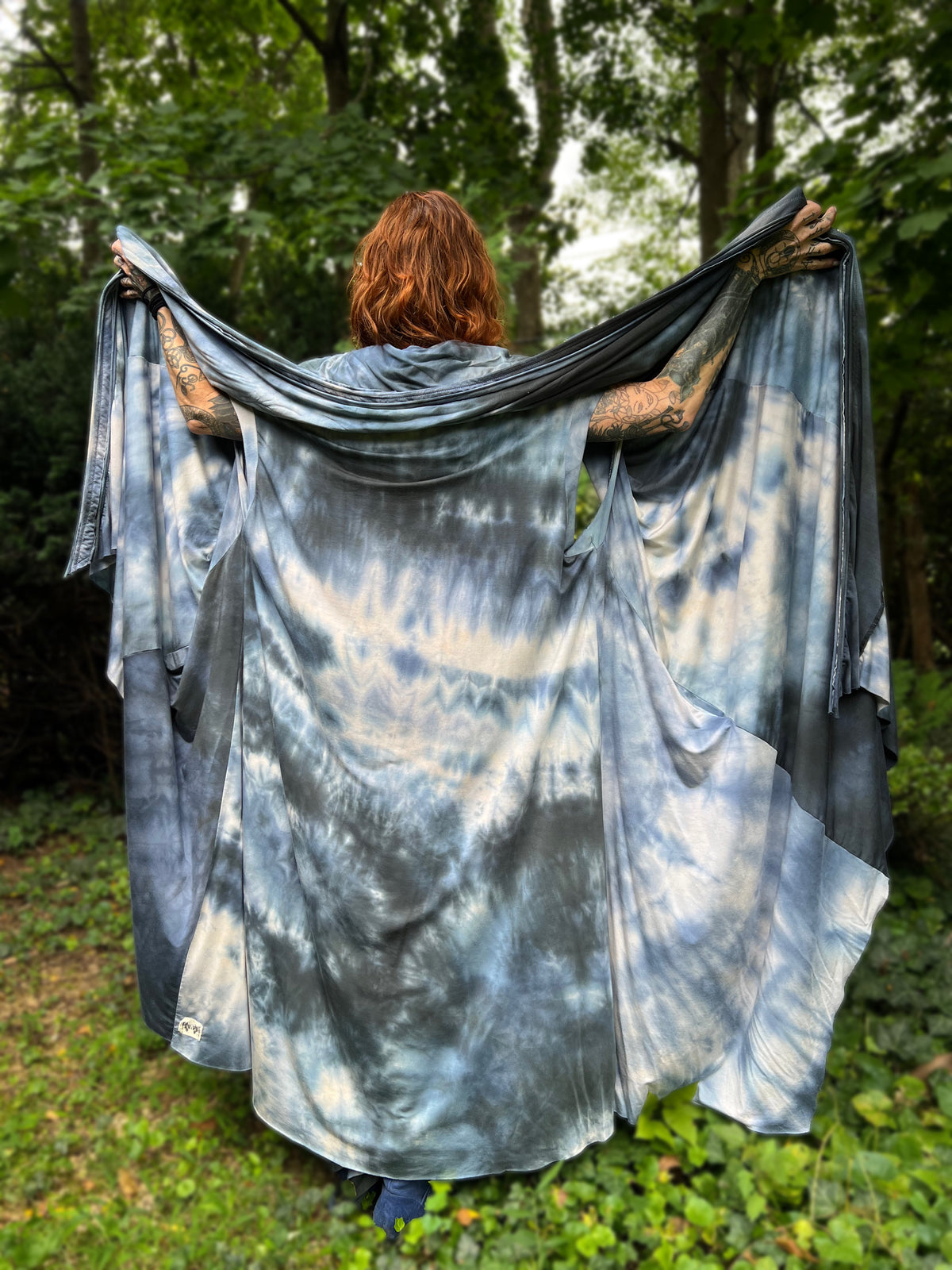 Your Favorite NPC Cloak Full Length Atlantic OOAK