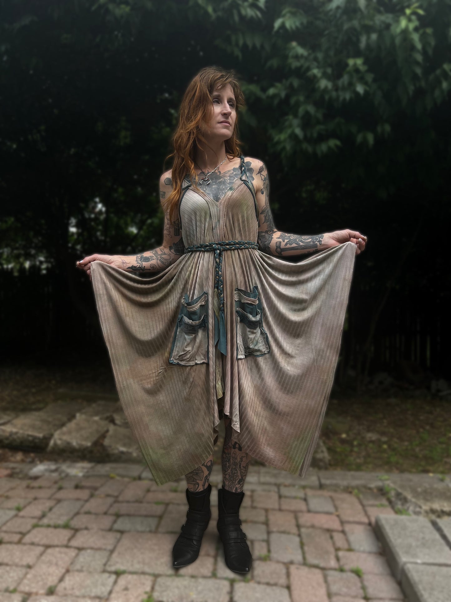 Adventuring Dress Falkreath colorway