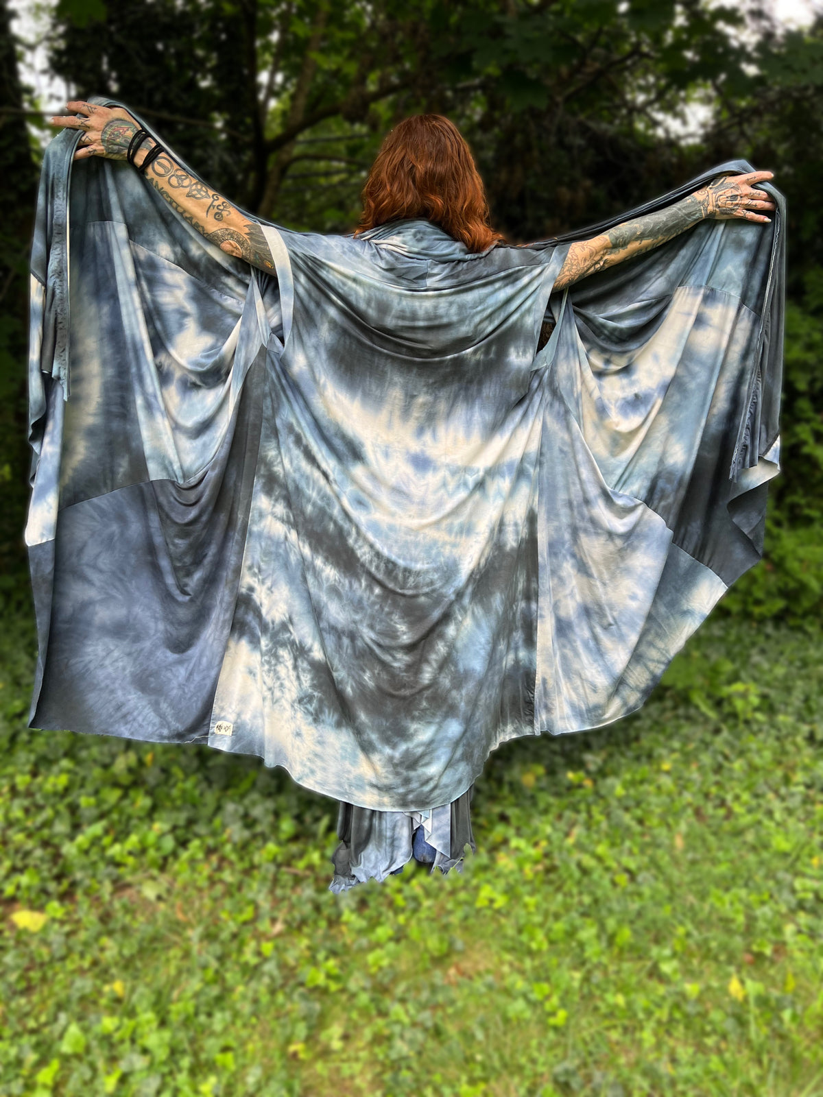 Your Favorite NPC Cloak Full Length Atlantic OOAK