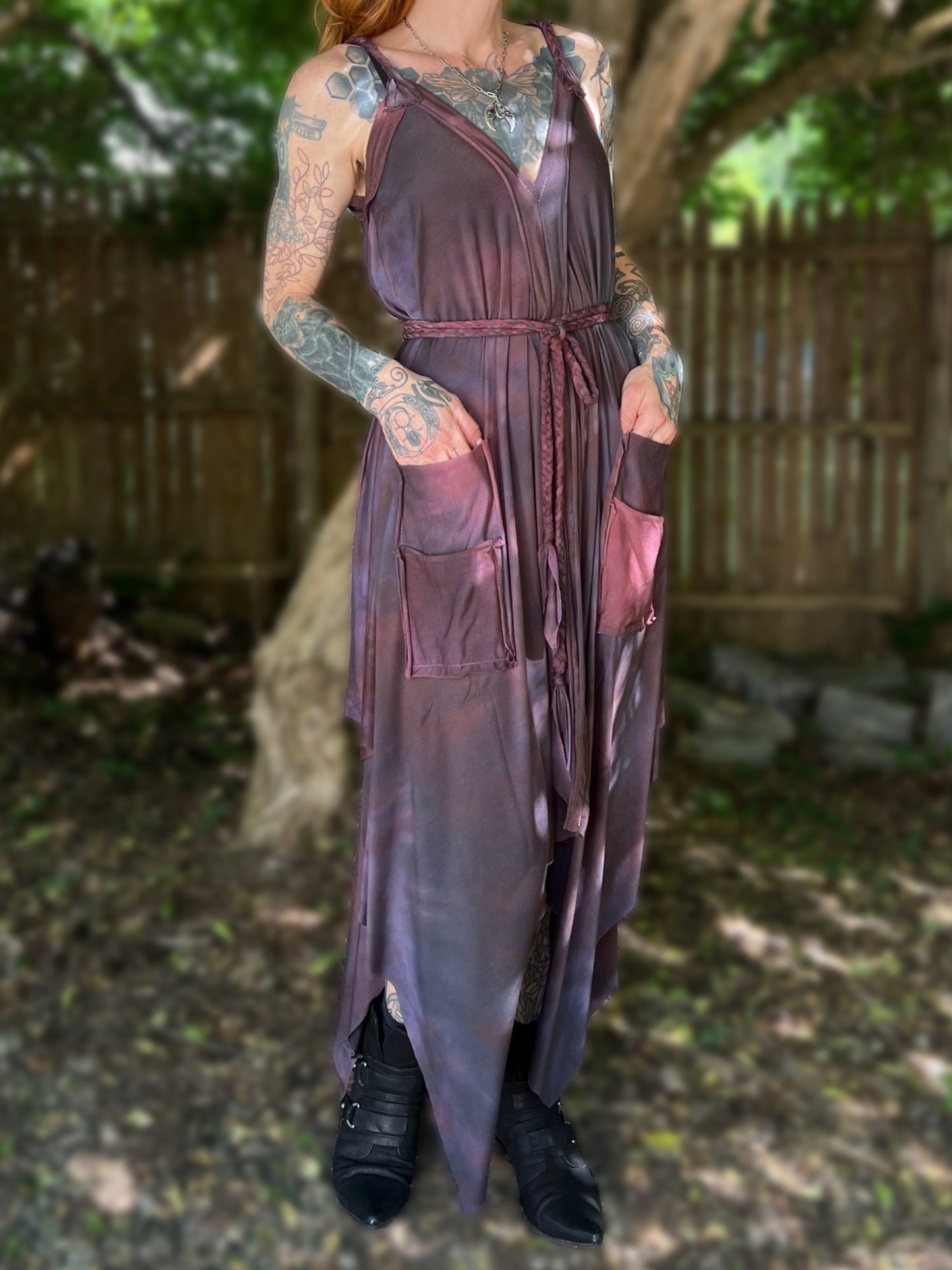 Adventuring Dress Modal OOAK