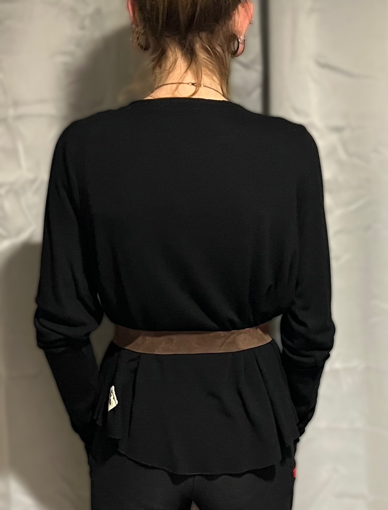 Tupelo Cropped Tunic Jet Black