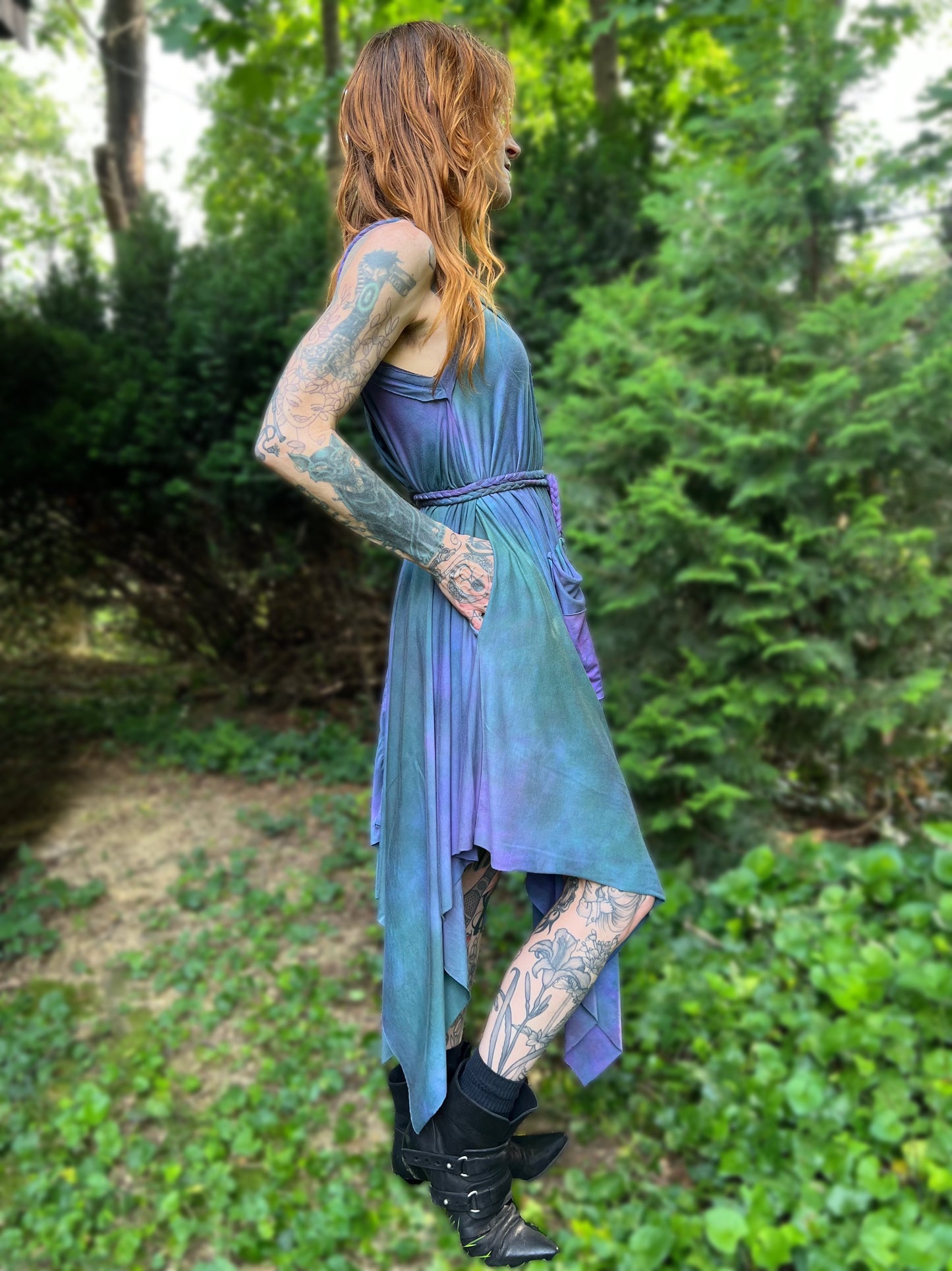 Adventuring Dress Solstice colorway