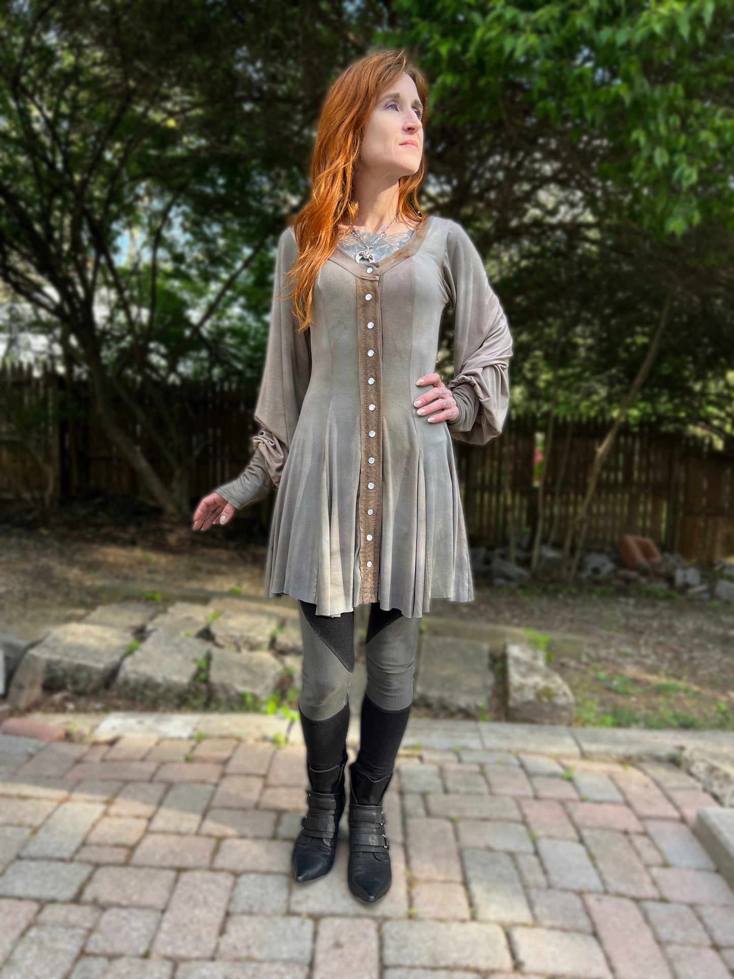Dorian Dress Broadsword colorway