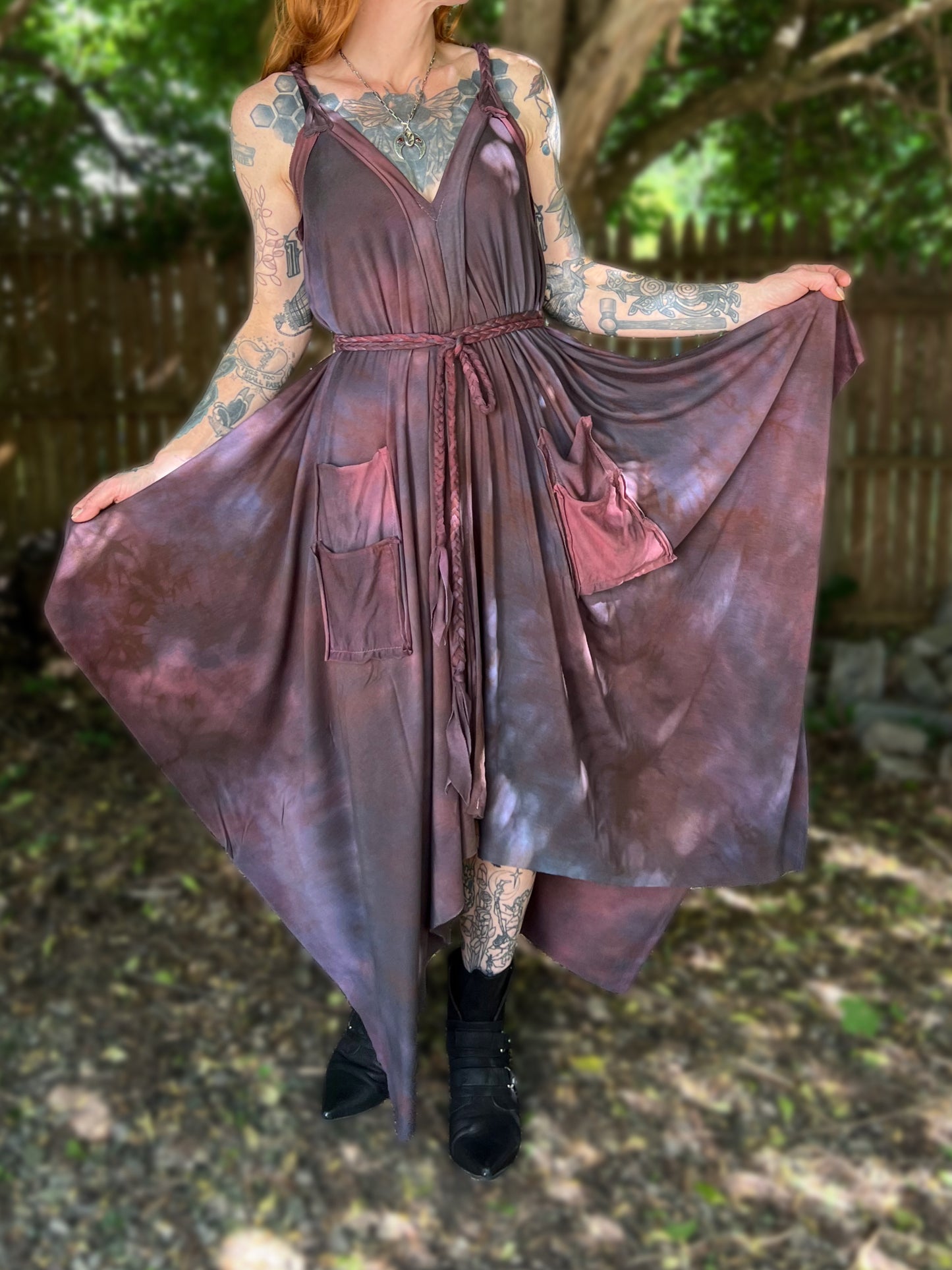 Adventuring Dress Modal OOAK