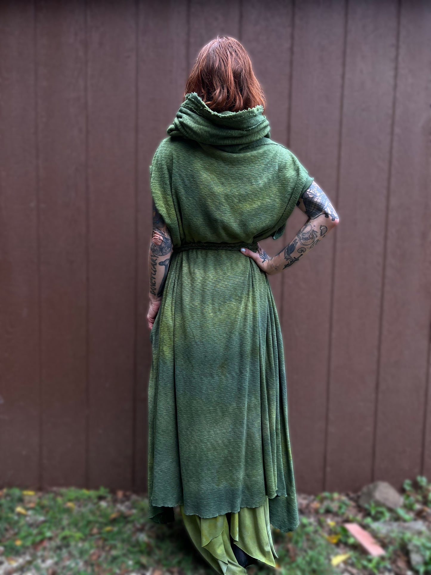 Your Favorite NPC Cloak Full Length Laurel OOAK