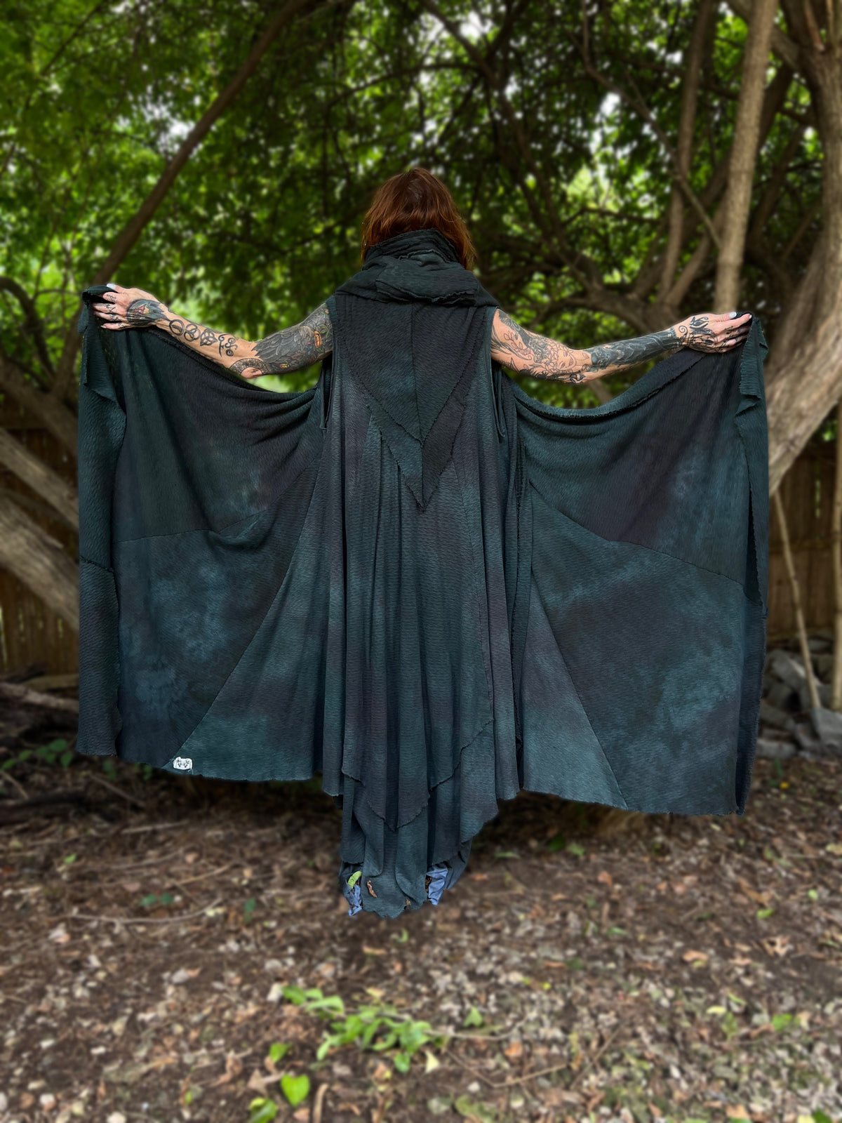 Traveler’s Cloak Woods Witch OOAK