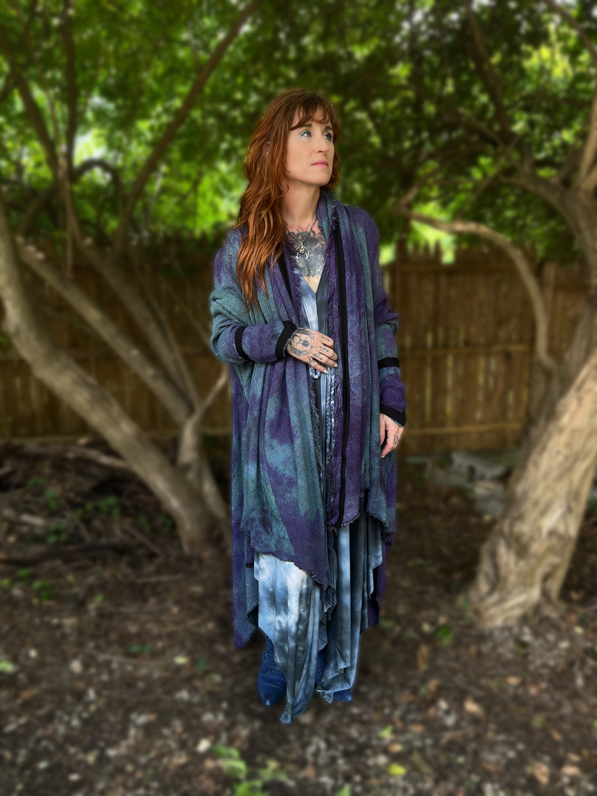 Your Favorite NPC Cloak  Nebulous OOAK
