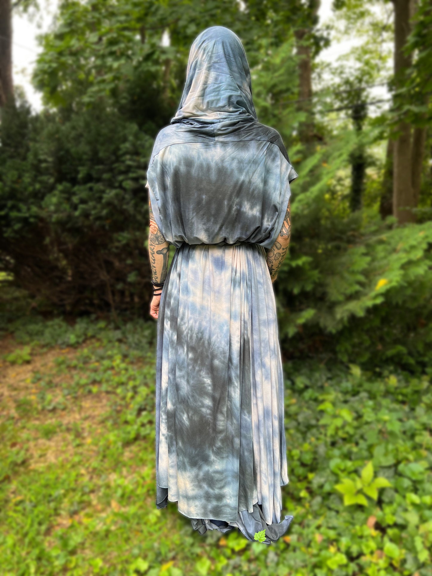 Your Favorite NPC Cloak Full Length Atlantic OOAK
