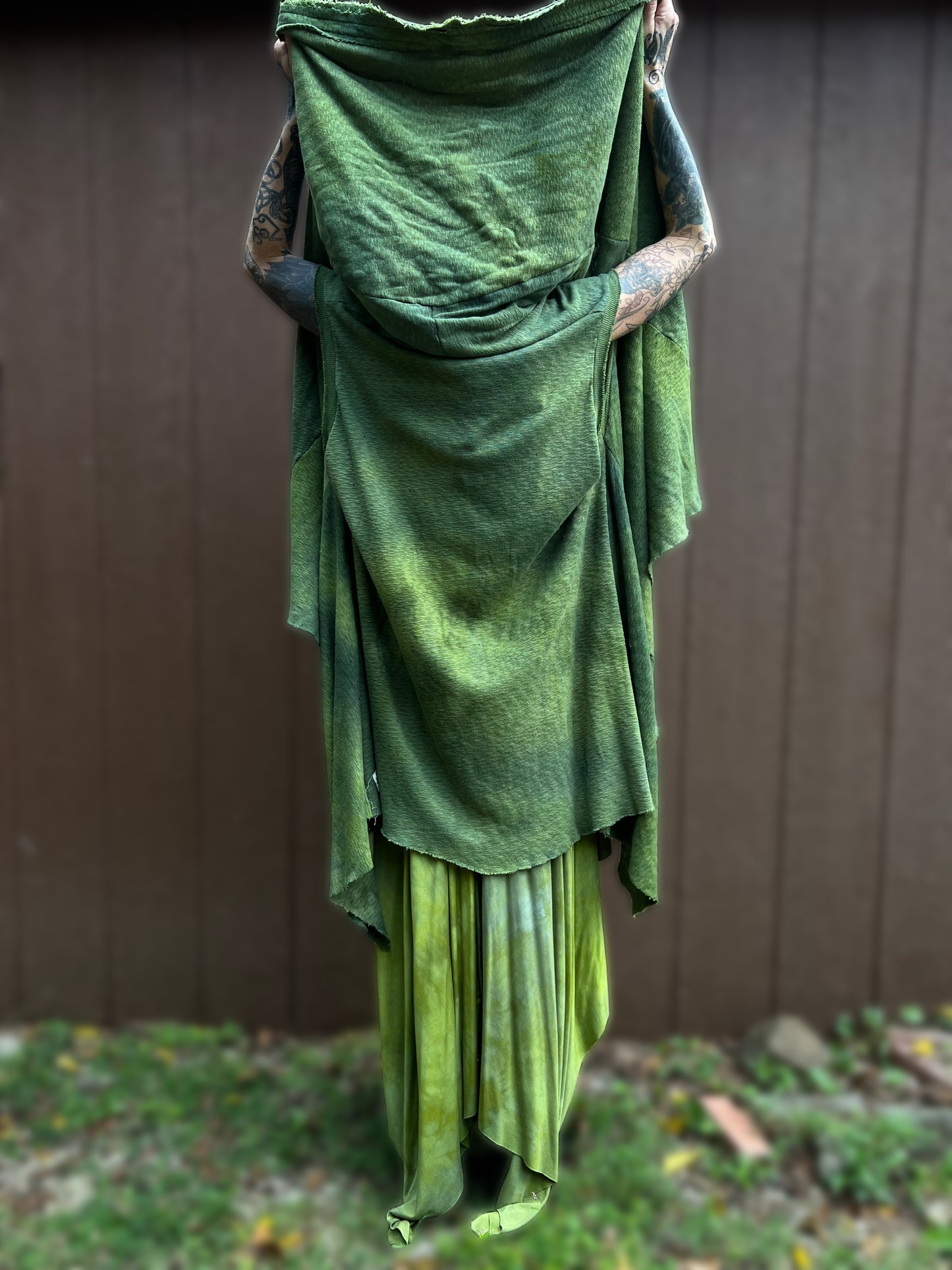 Your Favorite NPC Cloak Cropped Laurel OOAK