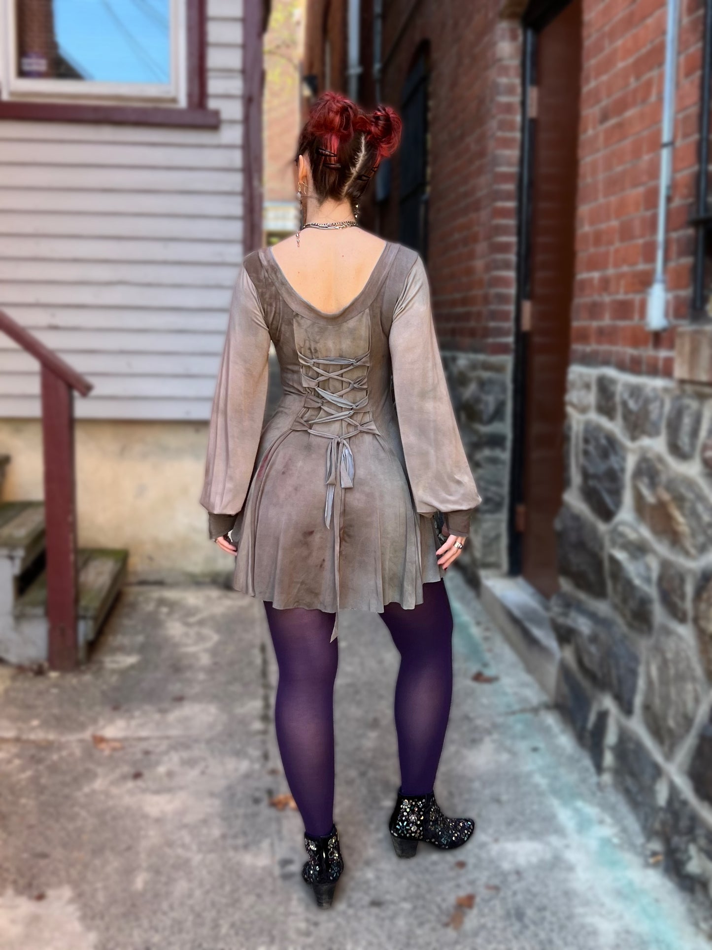 Dorian Dress Broadsword colorway