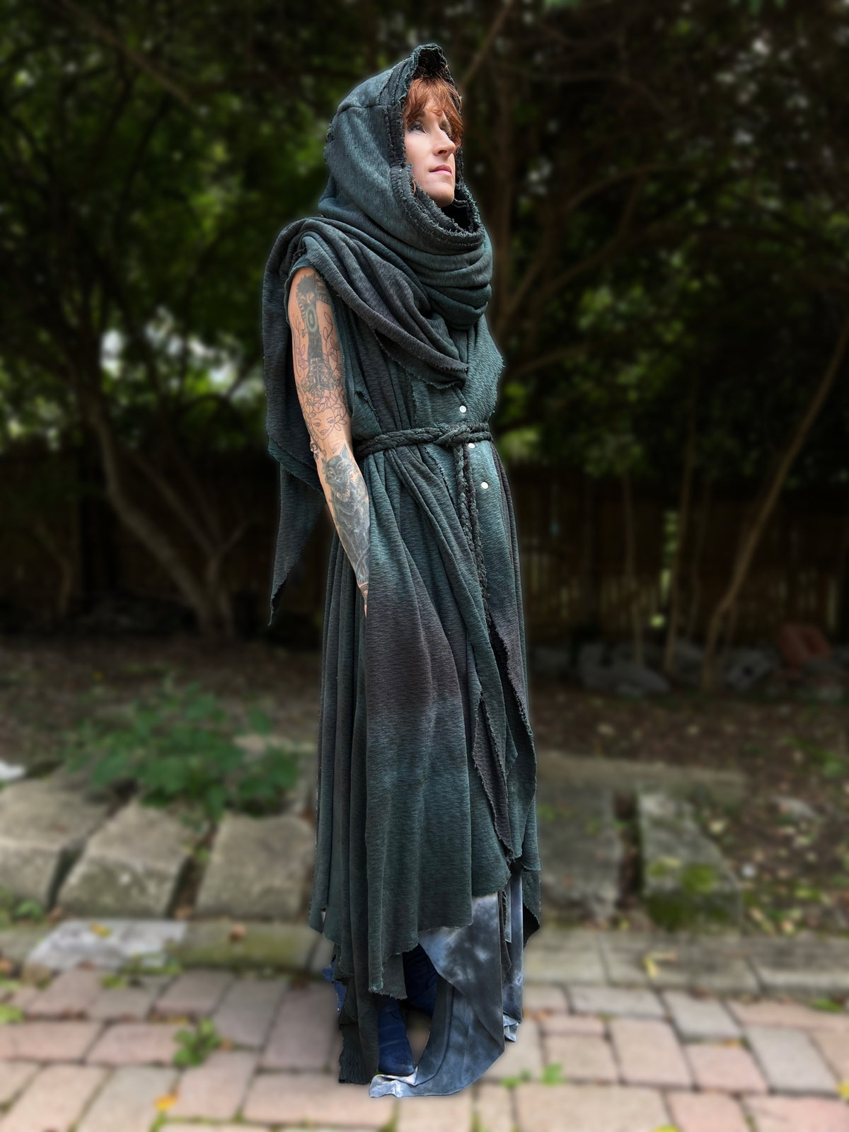 Traveler’s Cloak Woods Witch OOAK