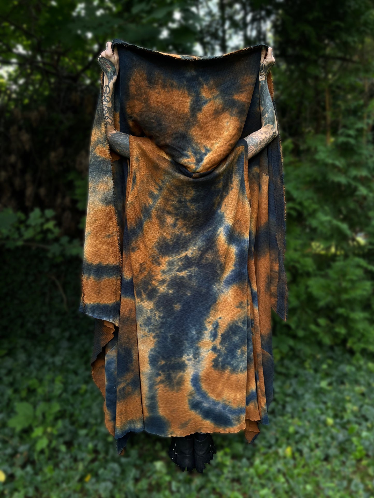 Your Favorite NPC Cloak Full Length Monarch OOAK