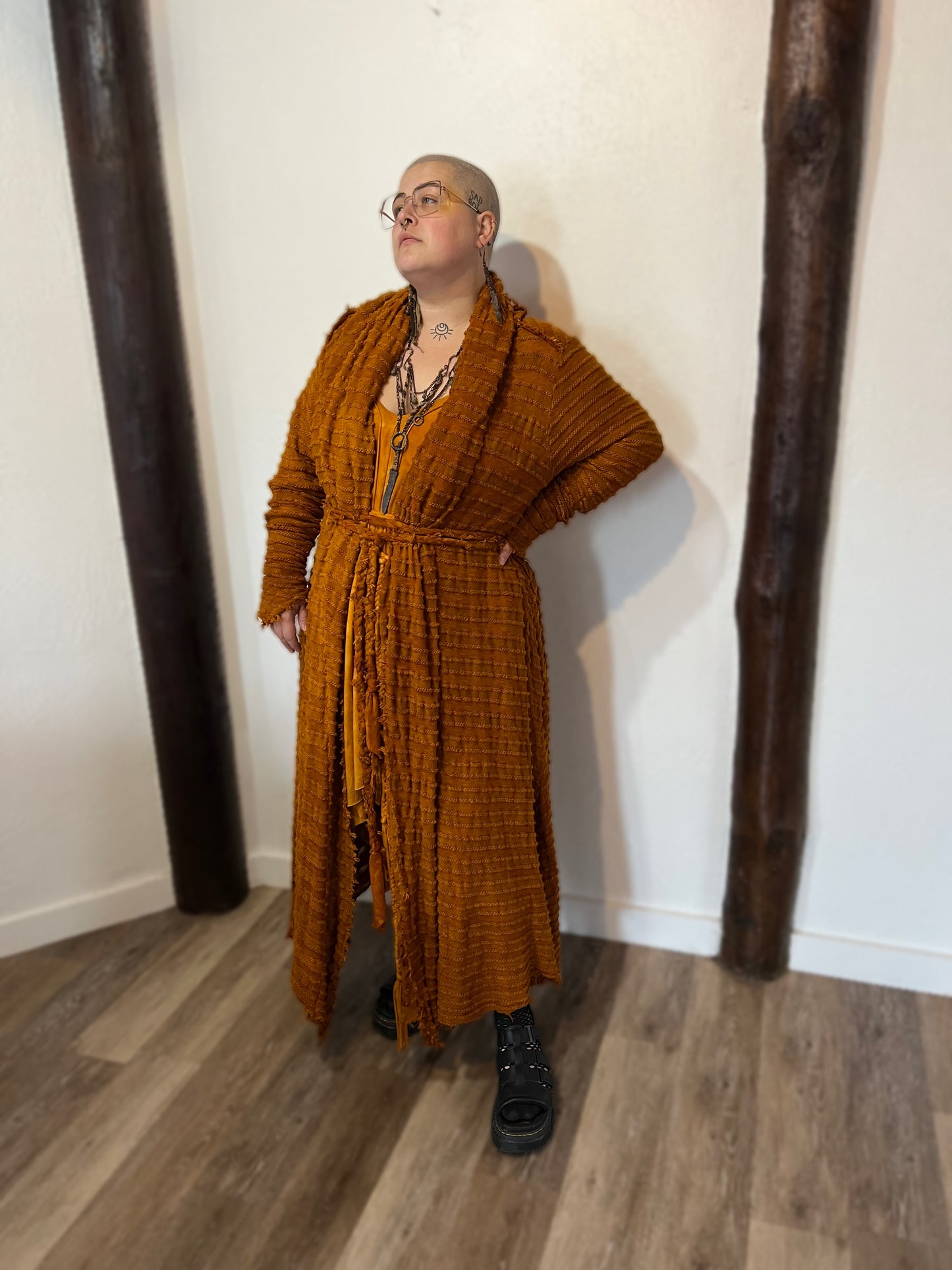 Your Favorite NPC Cloak Helianthus colorway OOAK