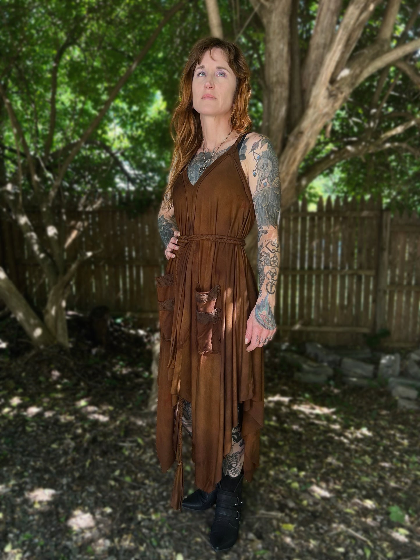Adventuring Dress Tencel OOAK