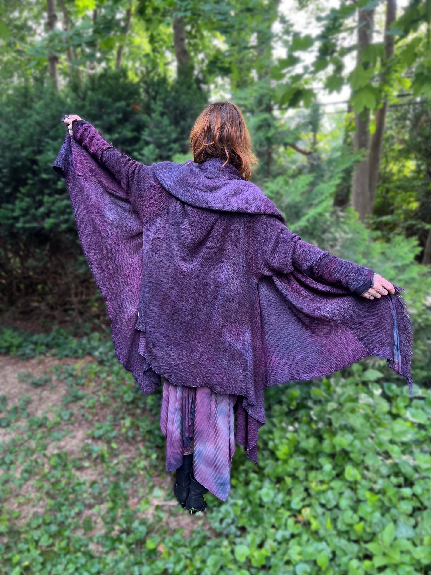 Your Favorite NPC Cloak Rubus colorway OOAK