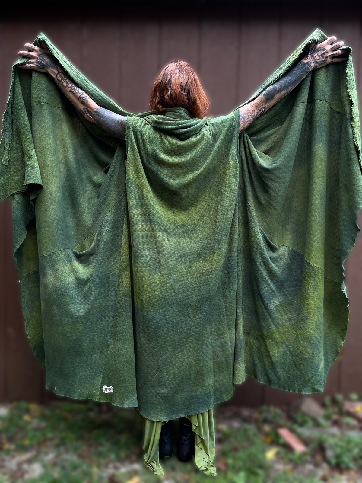 Your Favorite NPC Cloak Full Length Laurel OOAK