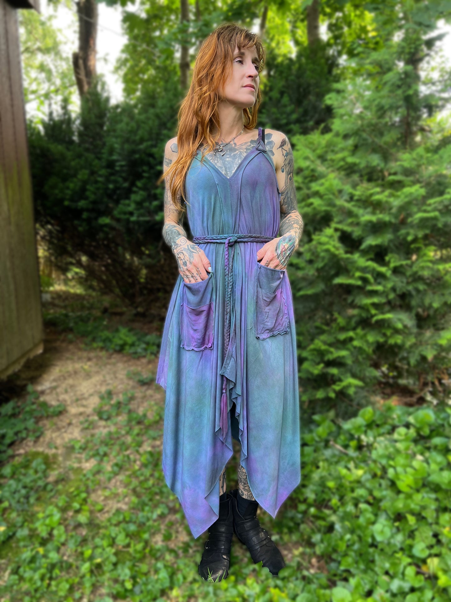 Adventuring Dress Solstice colorway