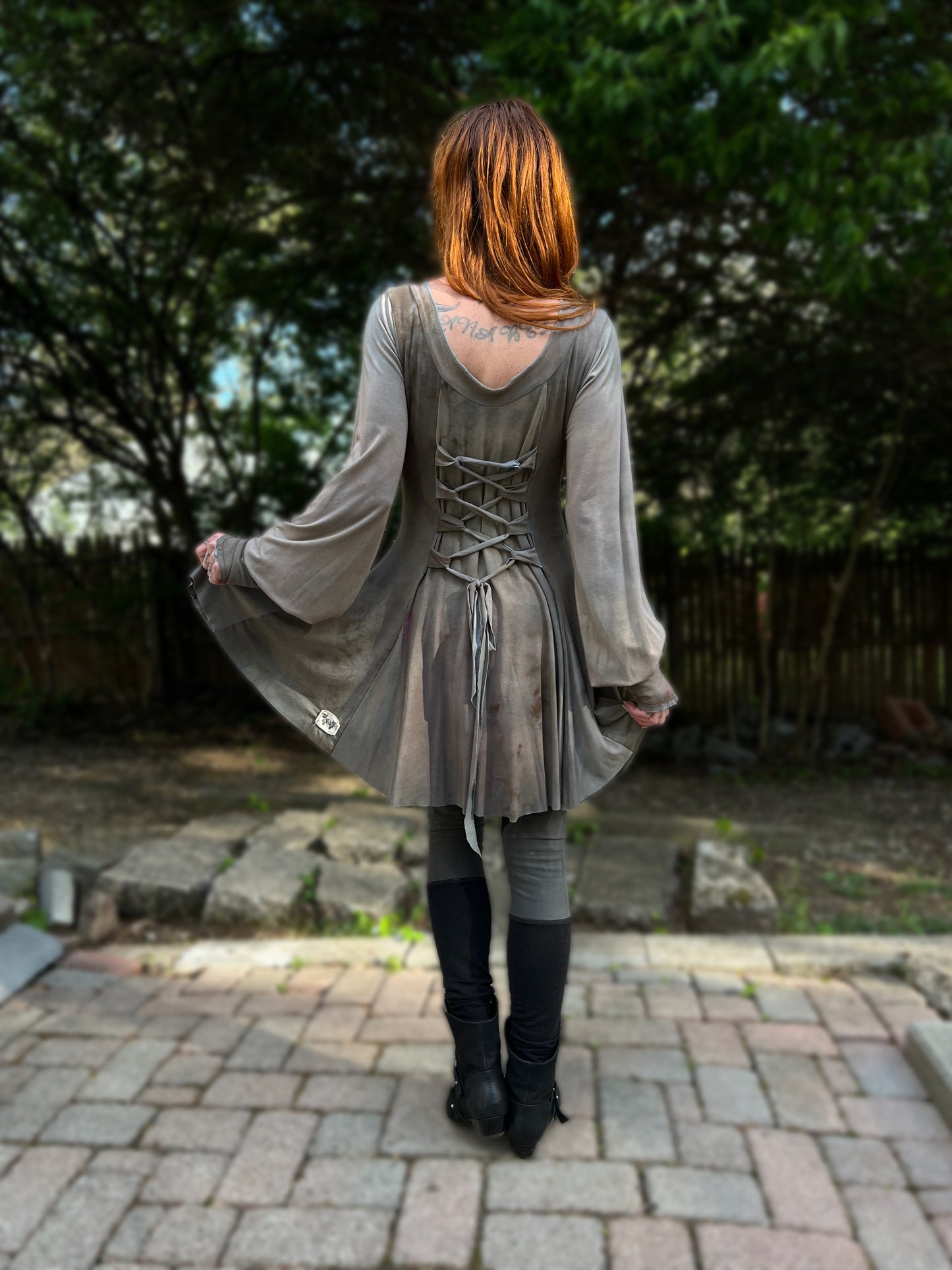 Dorian Dress Broadsword colorway