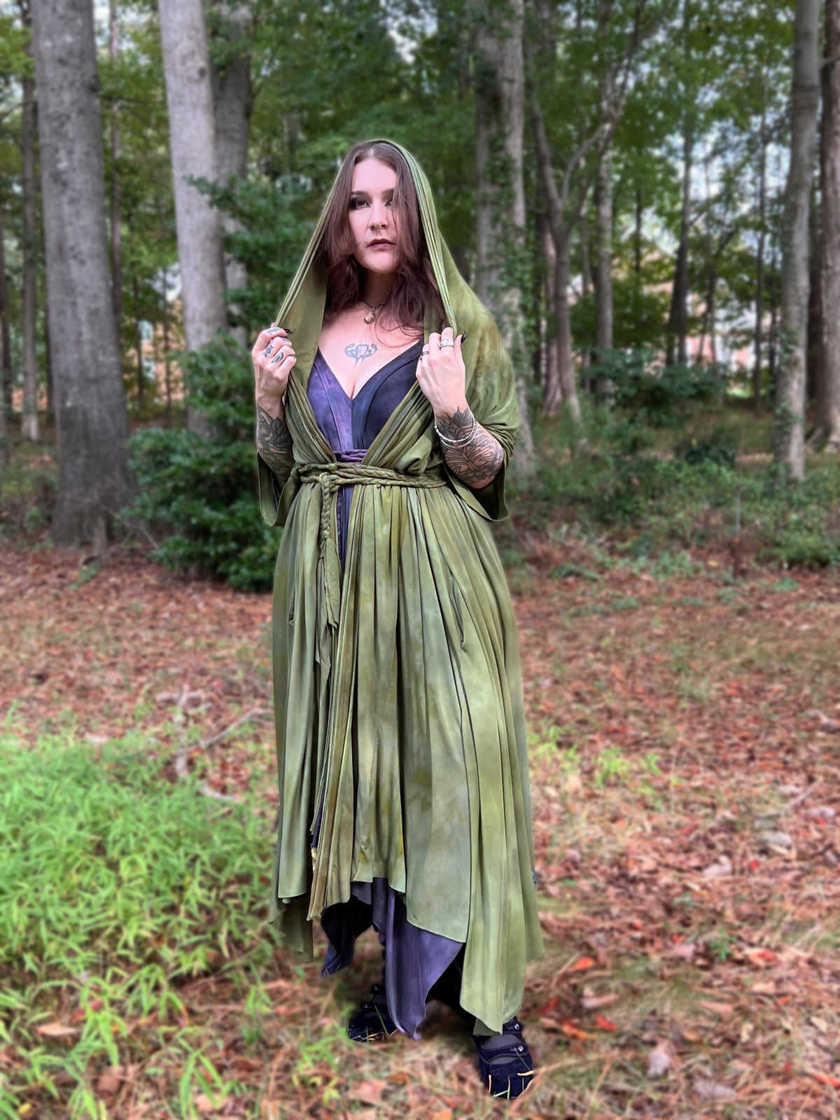Your Favorite NPC Cloak Viburnum OOAK