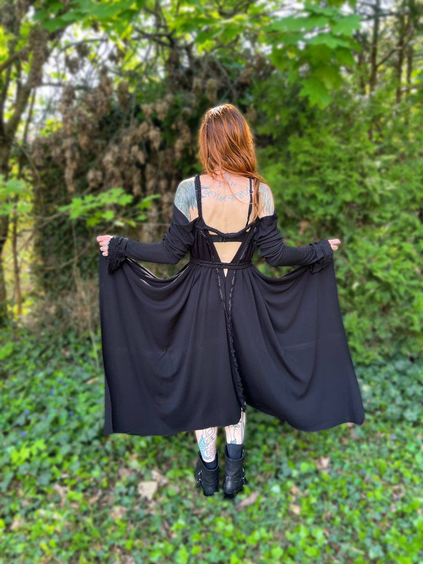 Adventuring Dress Midnight colorway