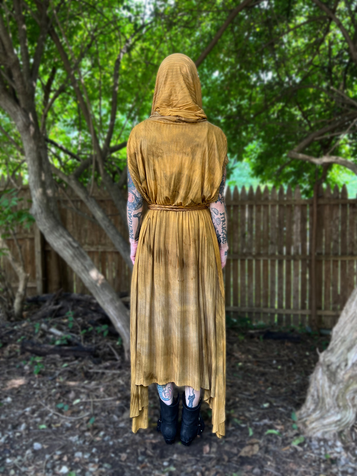 Your Favorite NPC Cloak Full Length September Sun  OOAK