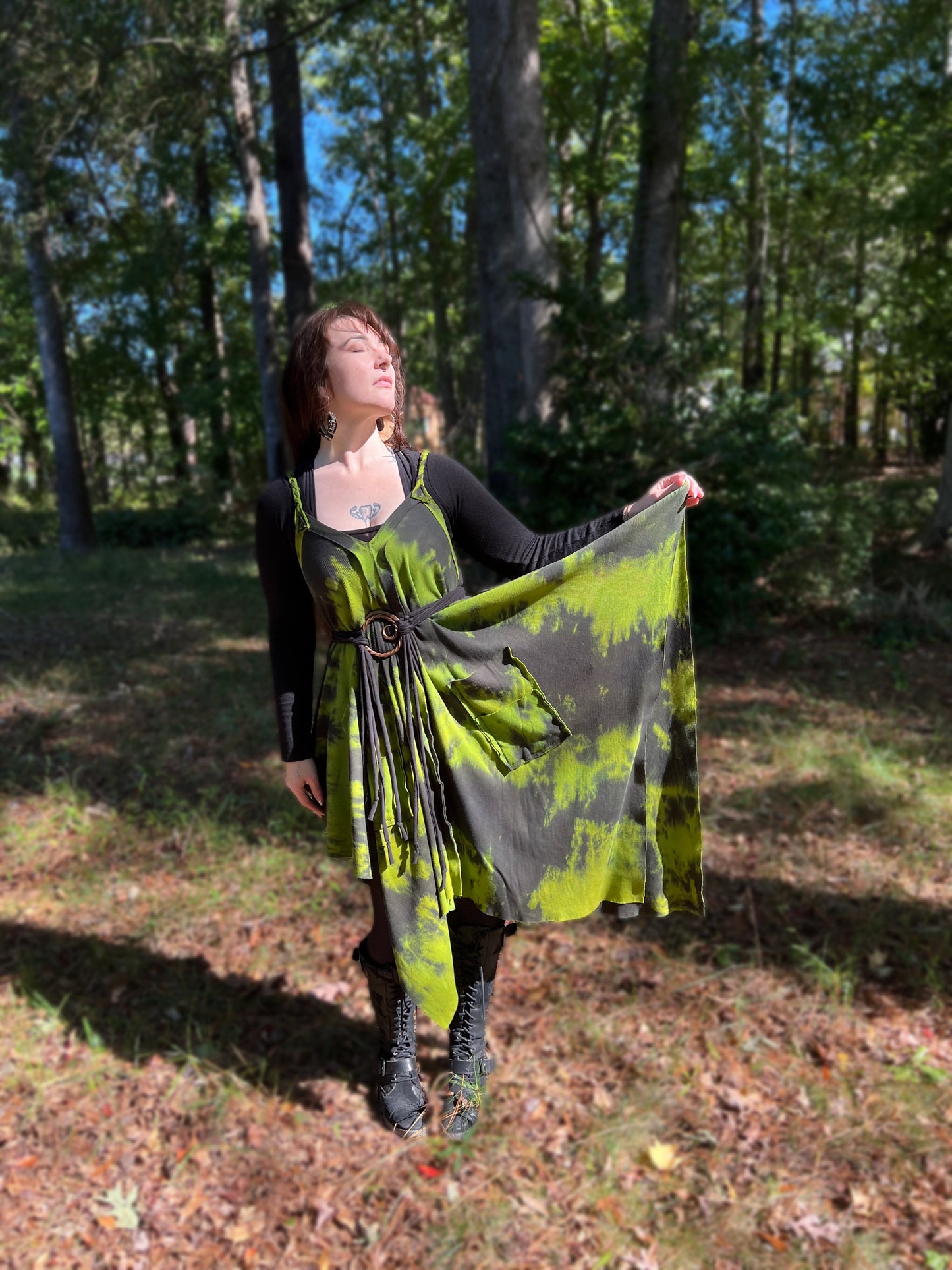 Adventuring Dress Be My Druidess colorway
